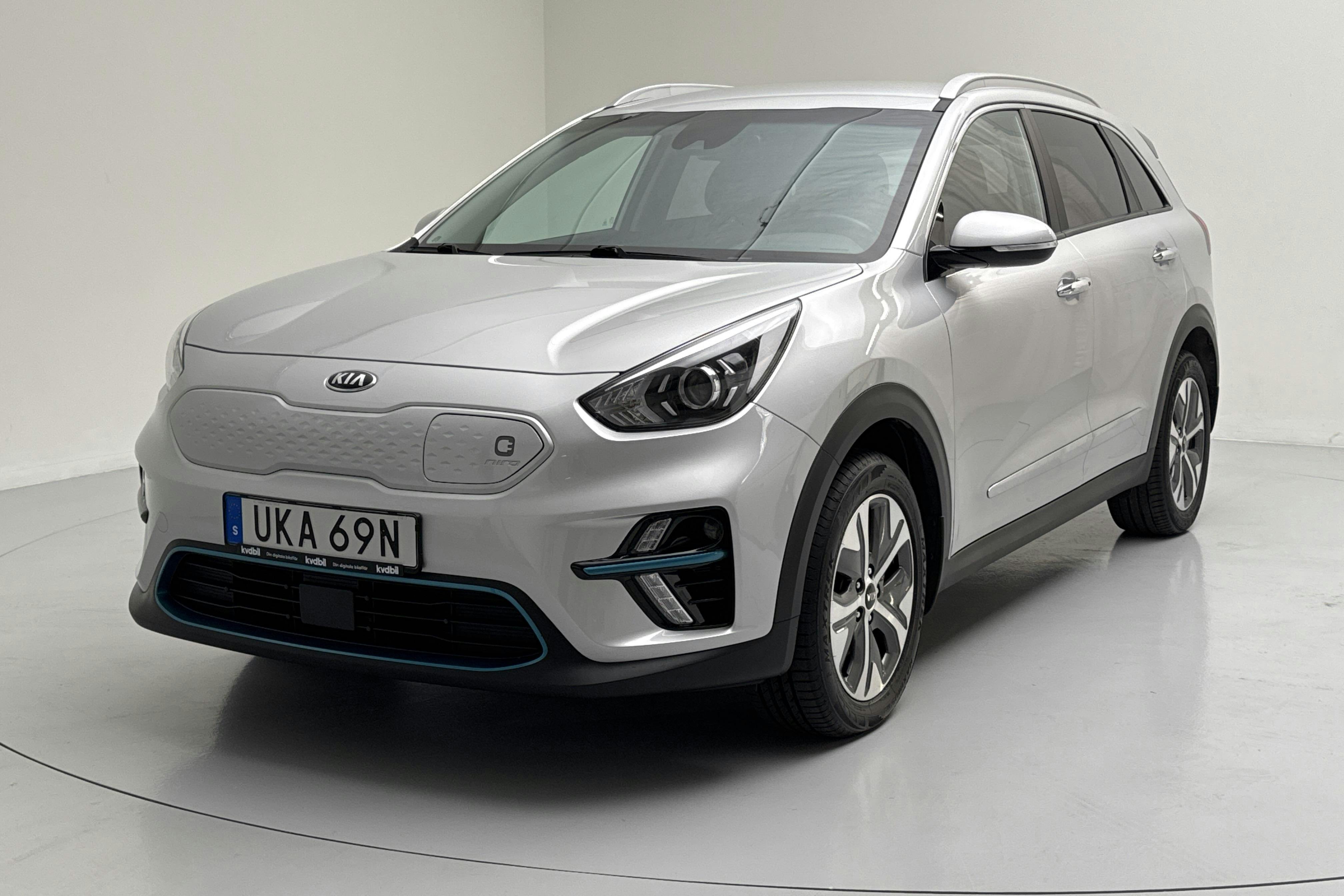 KIA e-Niro 64 kWh (204hk) - 5 906 mil - Automat - grå - 2021