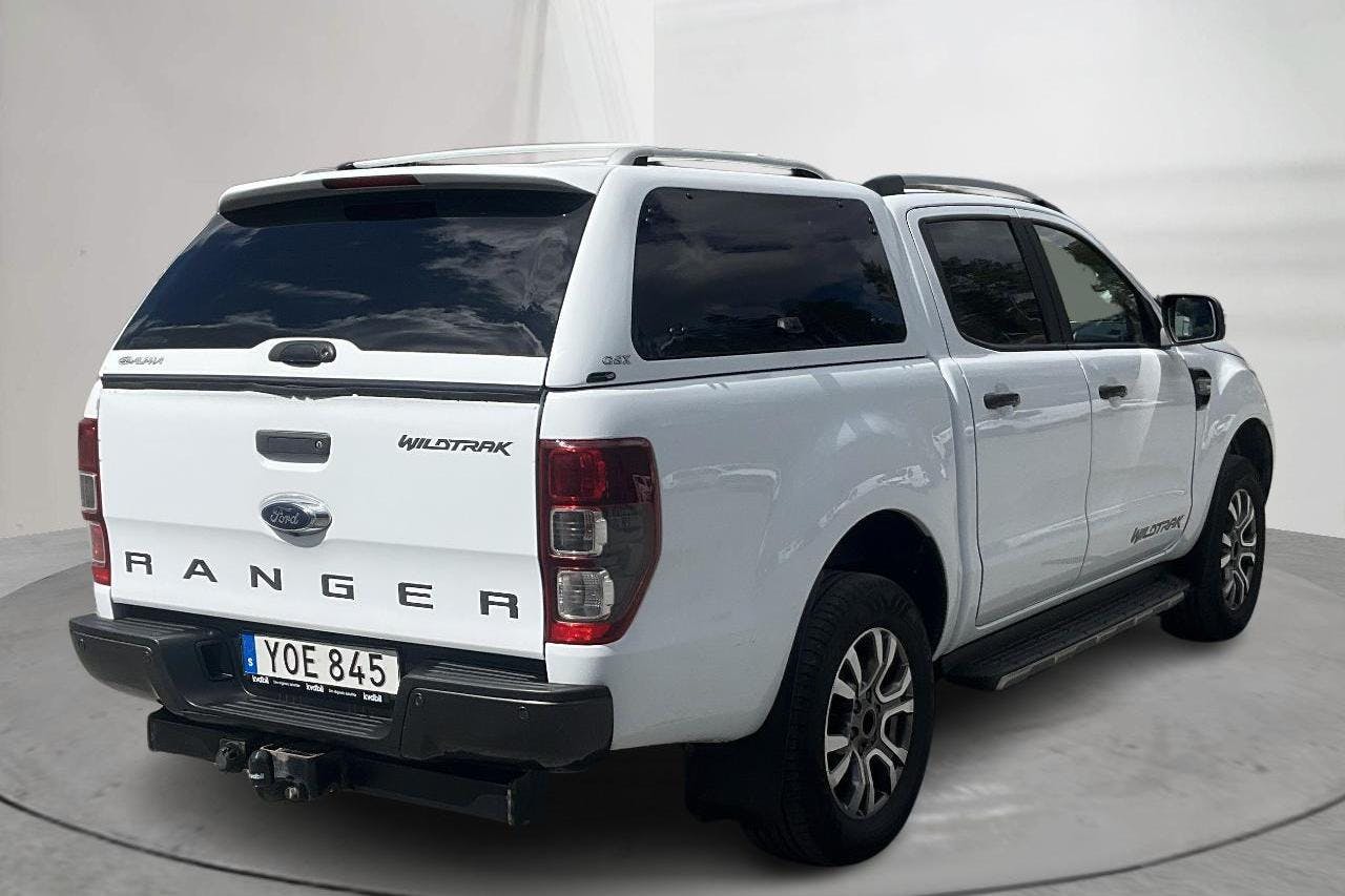 Ford Ranger 3.2 TDCi 4WD (200hk) - 14 248 mil - Automat - vit - 2018