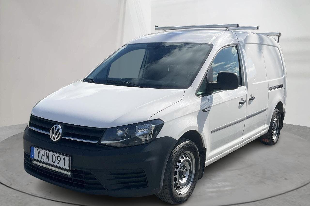 VW Caddy 2.0 TDI Maxi Skåp (102hk) - 14 941 mil - Manuell - vit - 2017