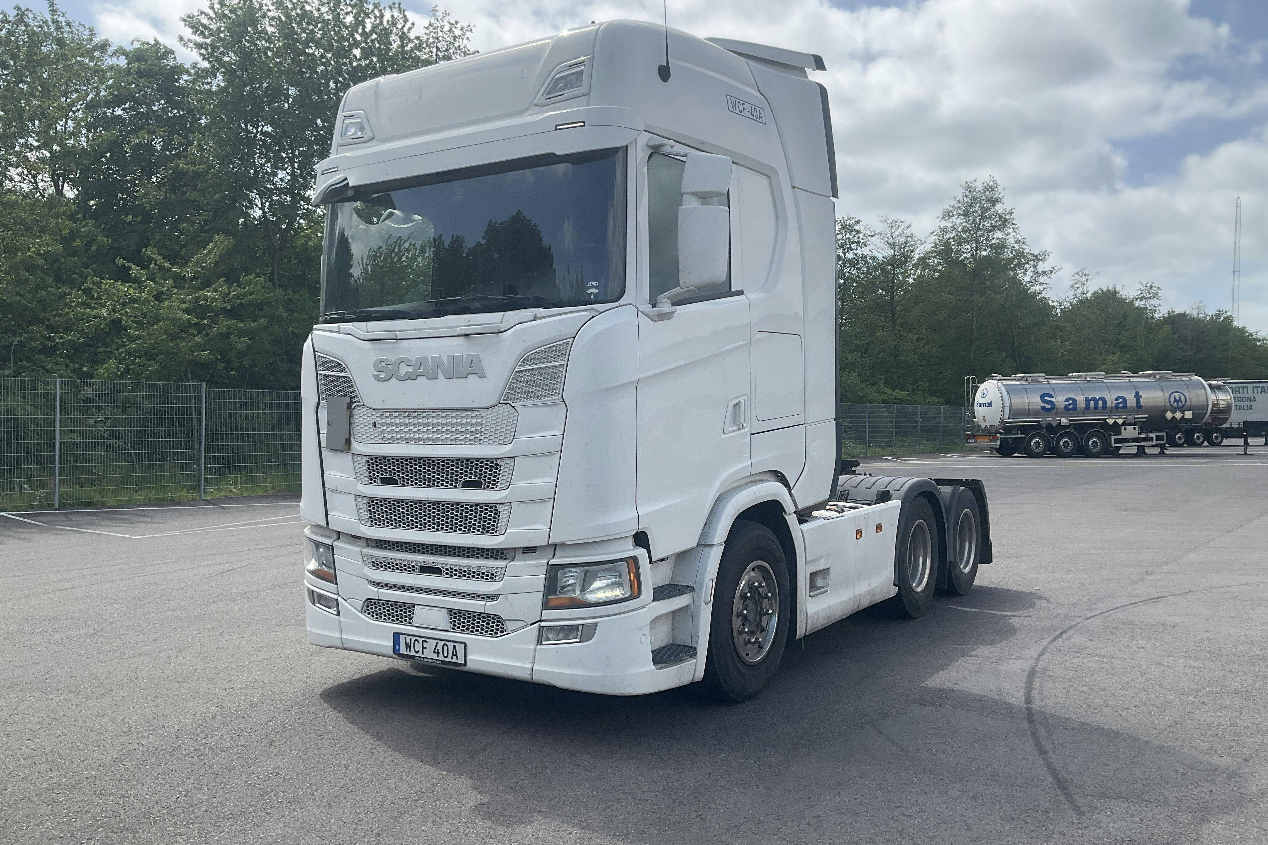 SCANIA S500 SCANIA S500 - 756 129 km - Automat - vit - 2018