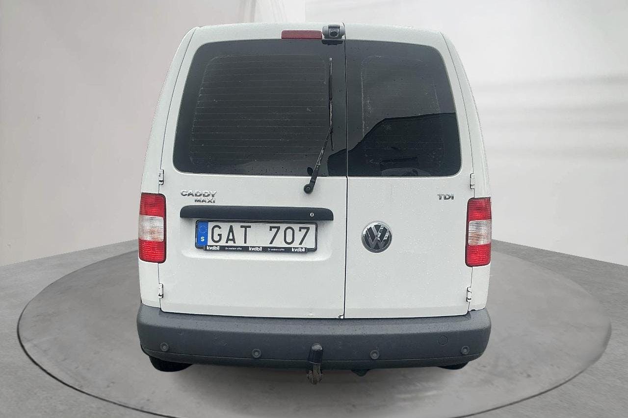 VW Caddy 1.9 TDI Maxi Skåp (105hk) - 18 901 mil - Manuell - vit - 2010