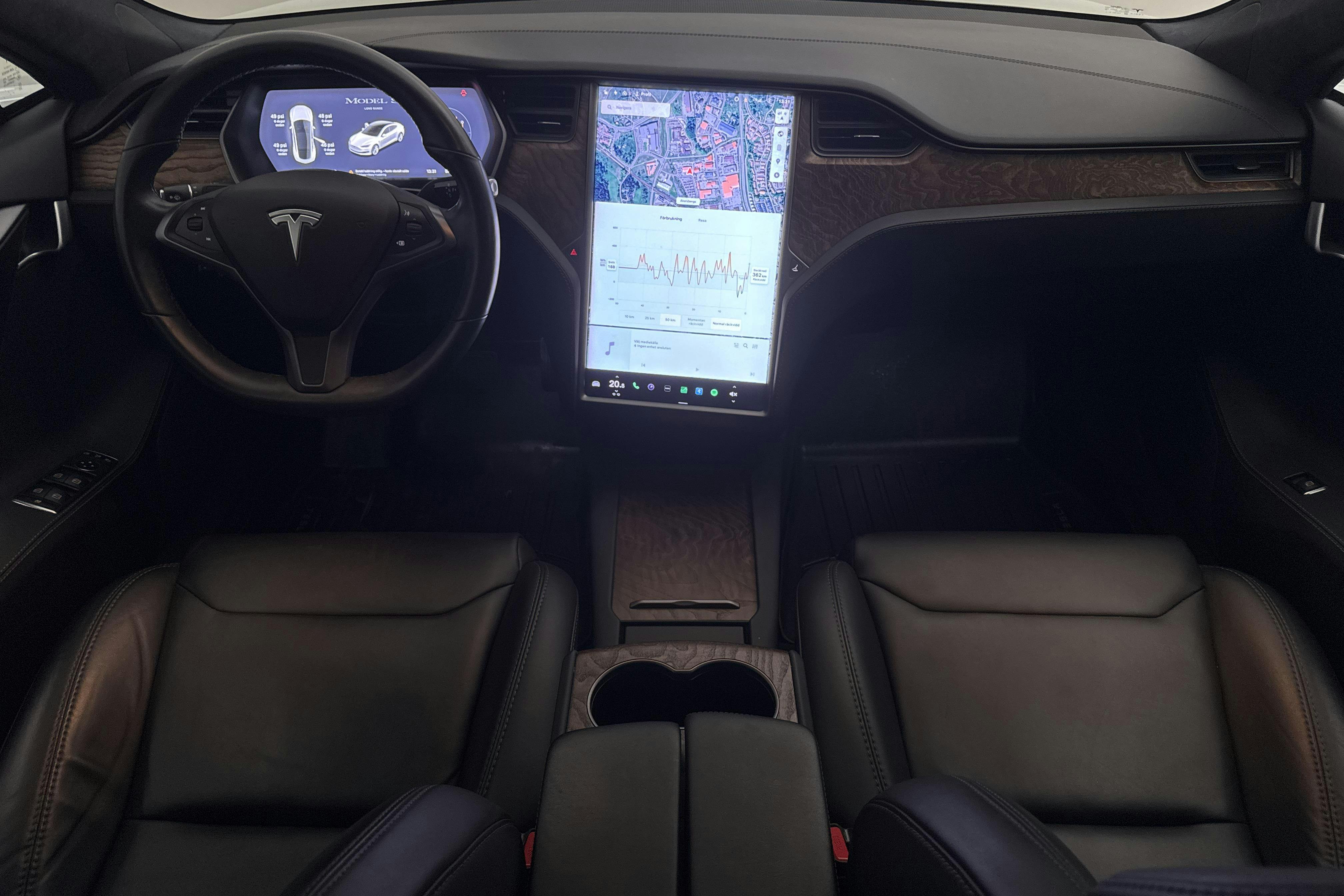 Tesla Model S Dual Motor Long Range AWD - 7 600 mil - Automat - vit - 2020