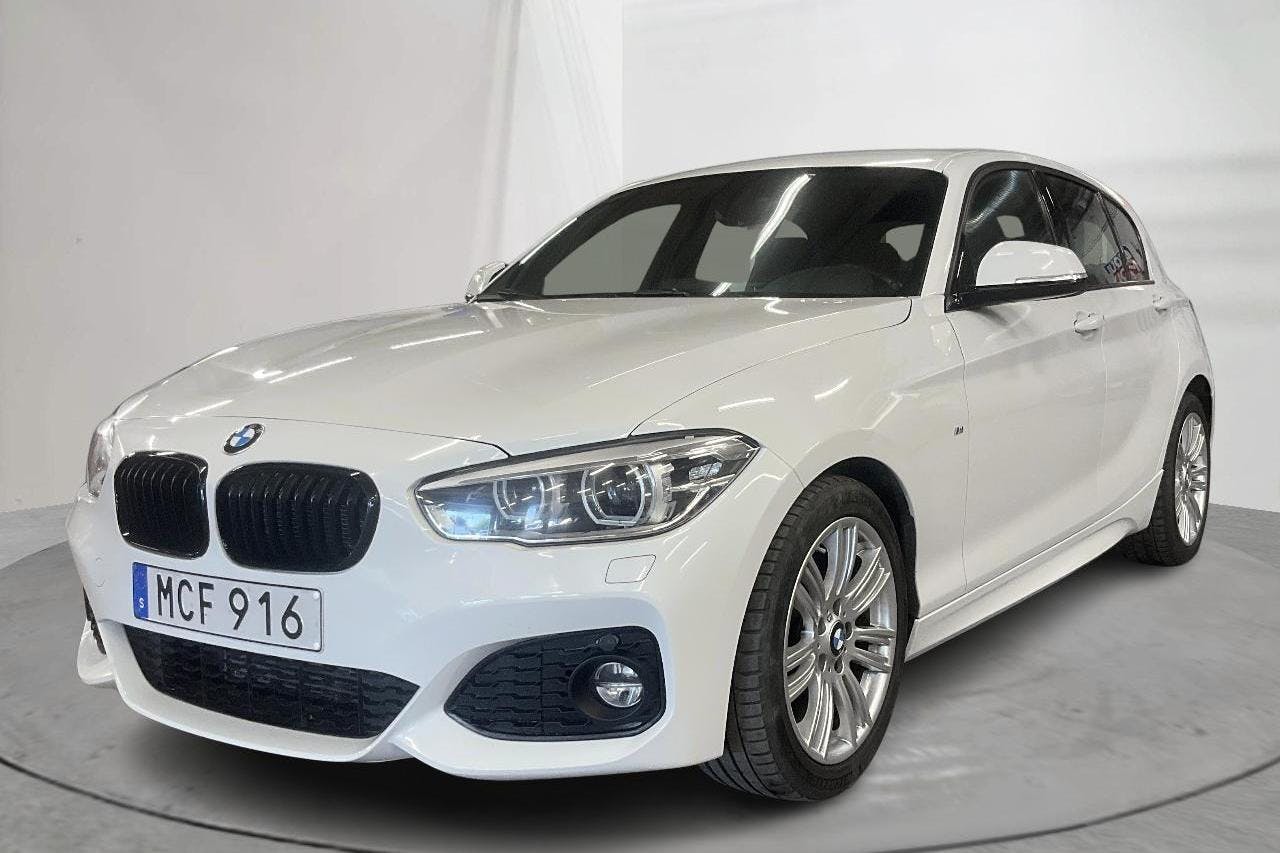 BMW 118i 5dr, F20 (136hk) - 134 020 km - Manualna - biały - 2017