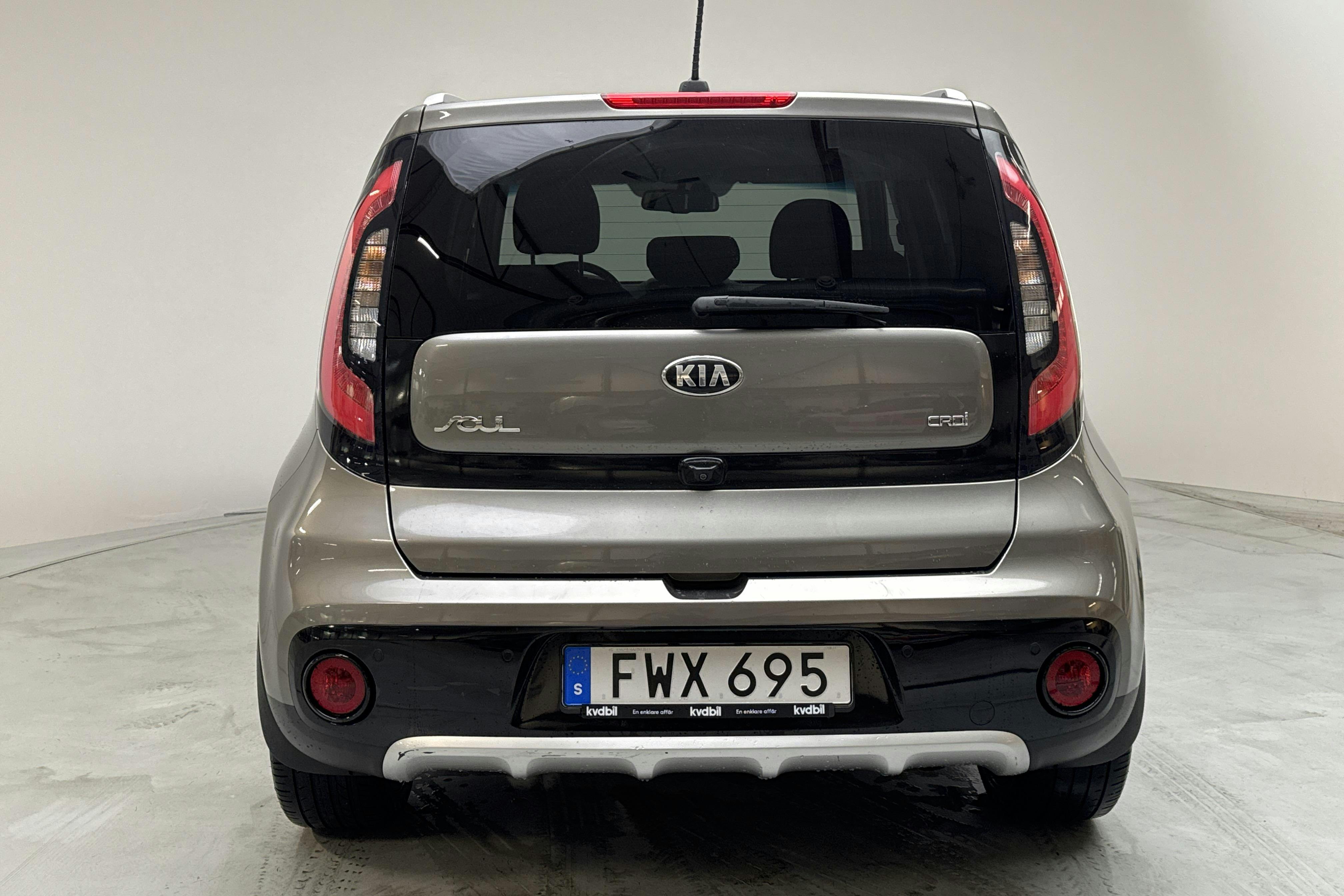 KIA Soul 1.6 CRDi (136hk) - 20 322 mil - Manuell - grå - 2018