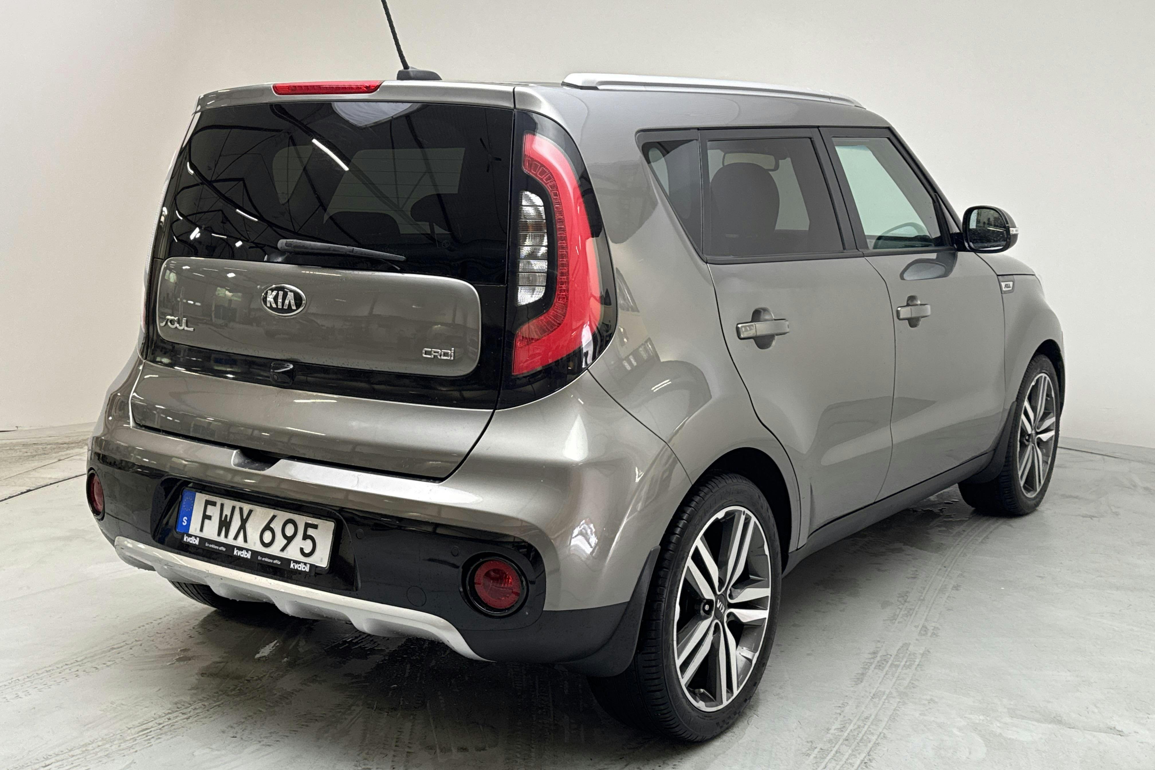 KIA Soul 1.6 CRDi (136hk) - 20 322 mil - Manuell - grå - 2018