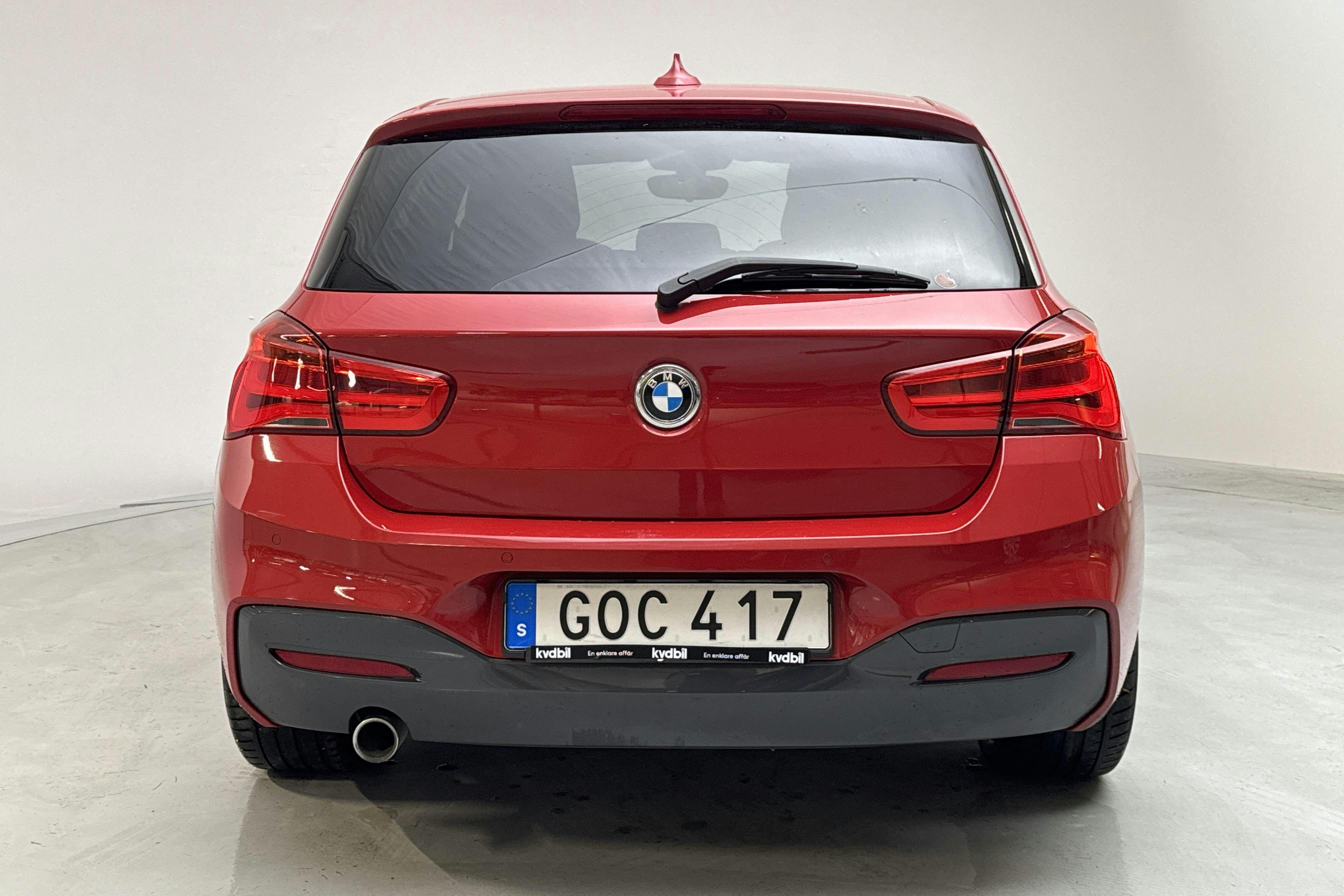 BMW 118d xDrive 5dr, F20 (150hk) - 6 546 mil - Manuell - röd - 2017