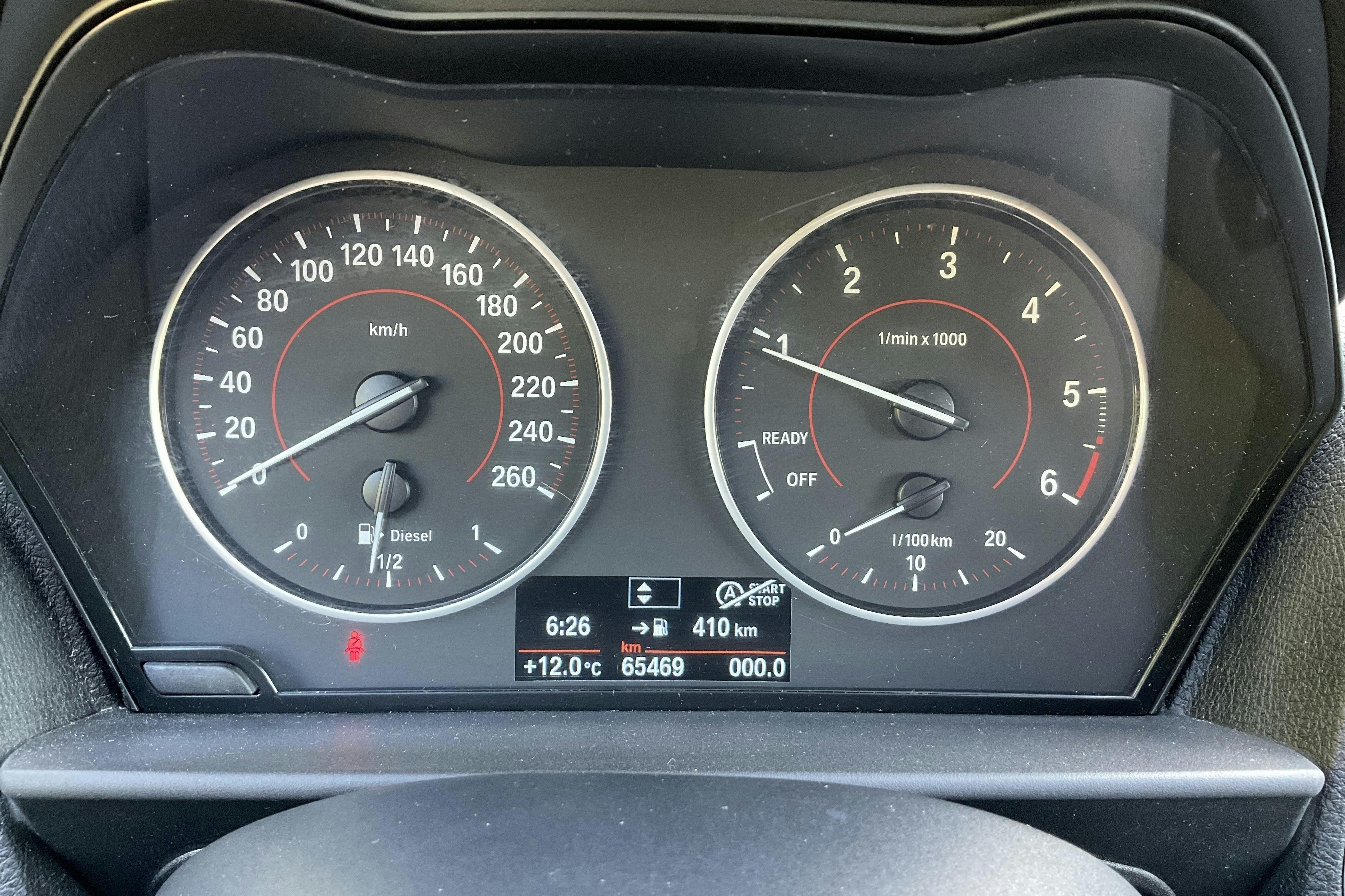 BMW 118d xDrive 5dr, F20 (150hk) - 6 546 mil - Manuell - röd - 2017