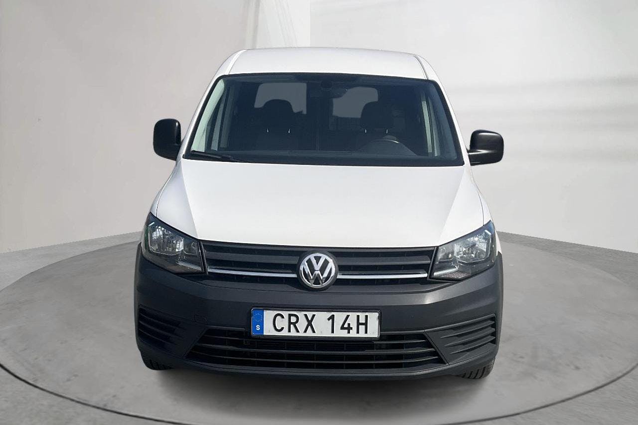 VW Caddy 2.0 TDI Maxi Skåp (102hk) - 4 446 mil - Automat - vit - 2019
