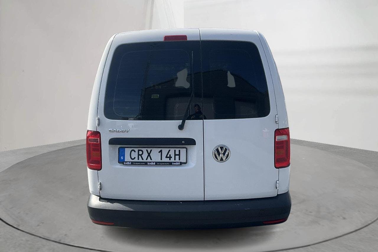 VW Caddy 2.0 TDI Maxi Skåp (102hk) - 4 446 mil - Automat - vit - 2019