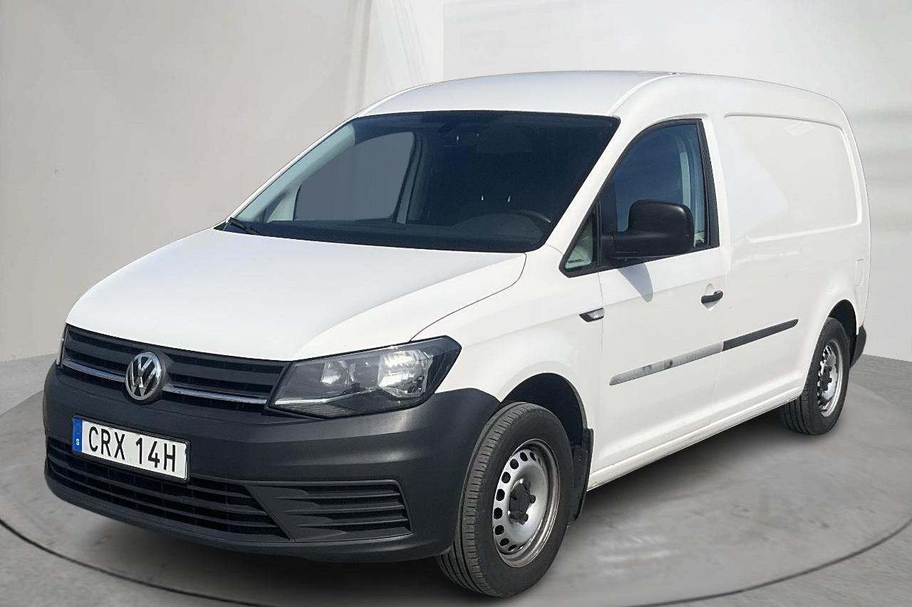 VW Caddy 2.0 TDI Maxi Skåp (102hk) - 44 460 km - Automaatne - valge - 2019