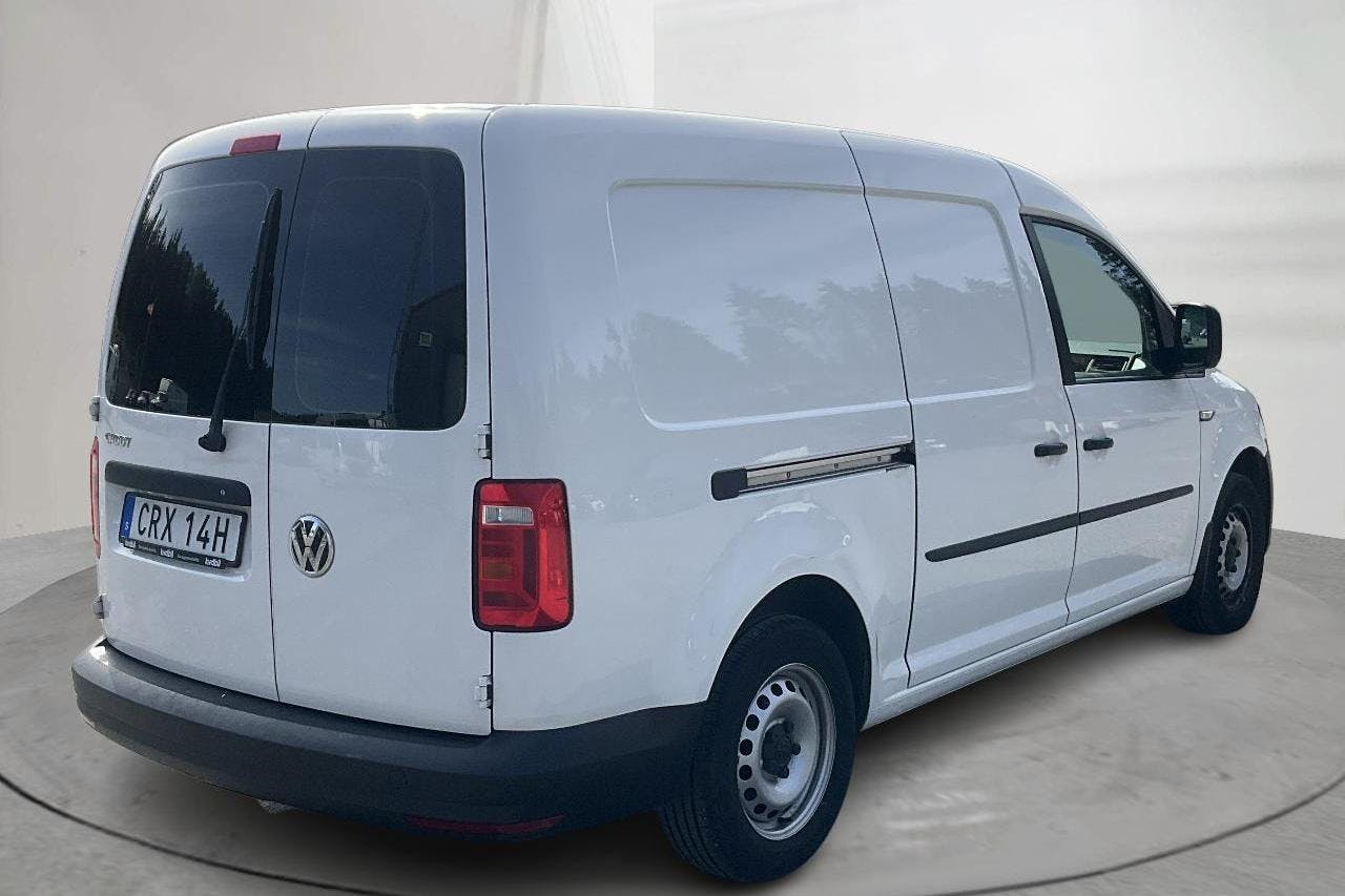 VW Caddy 2.0 TDI Maxi Skåp (102hk) - 4 446 mil - Automat - vit - 2019