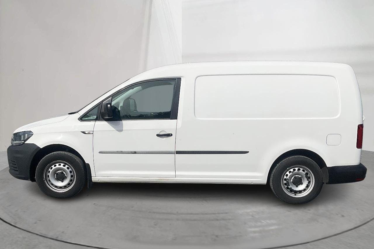 VW Caddy 2.0 TDI Maxi Skåp (102hk) - 4 446 mil - Automat - vit - 2019