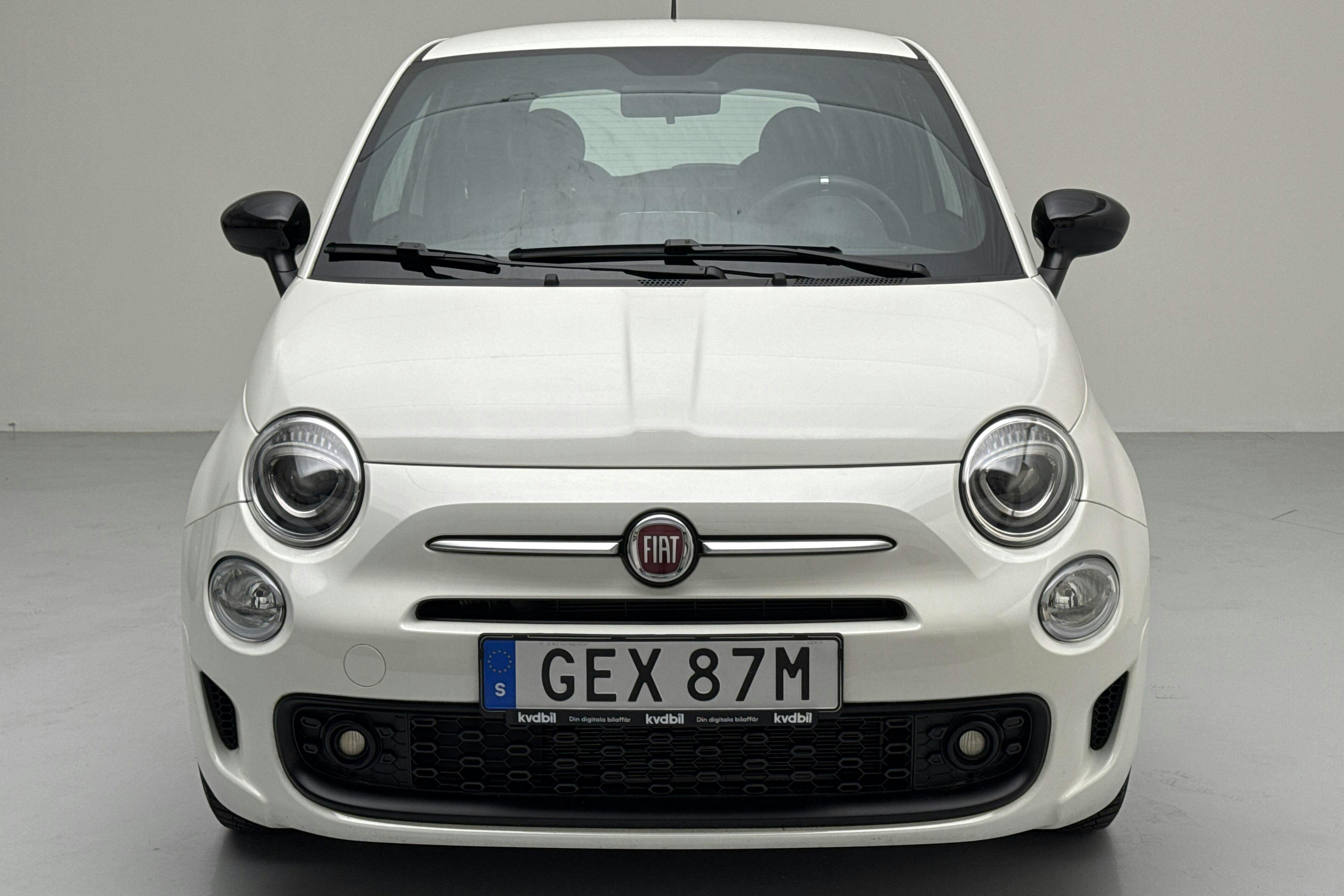 Fiat 500 Hybrid (70hk) - 15 880 km - Manual - white - 2022