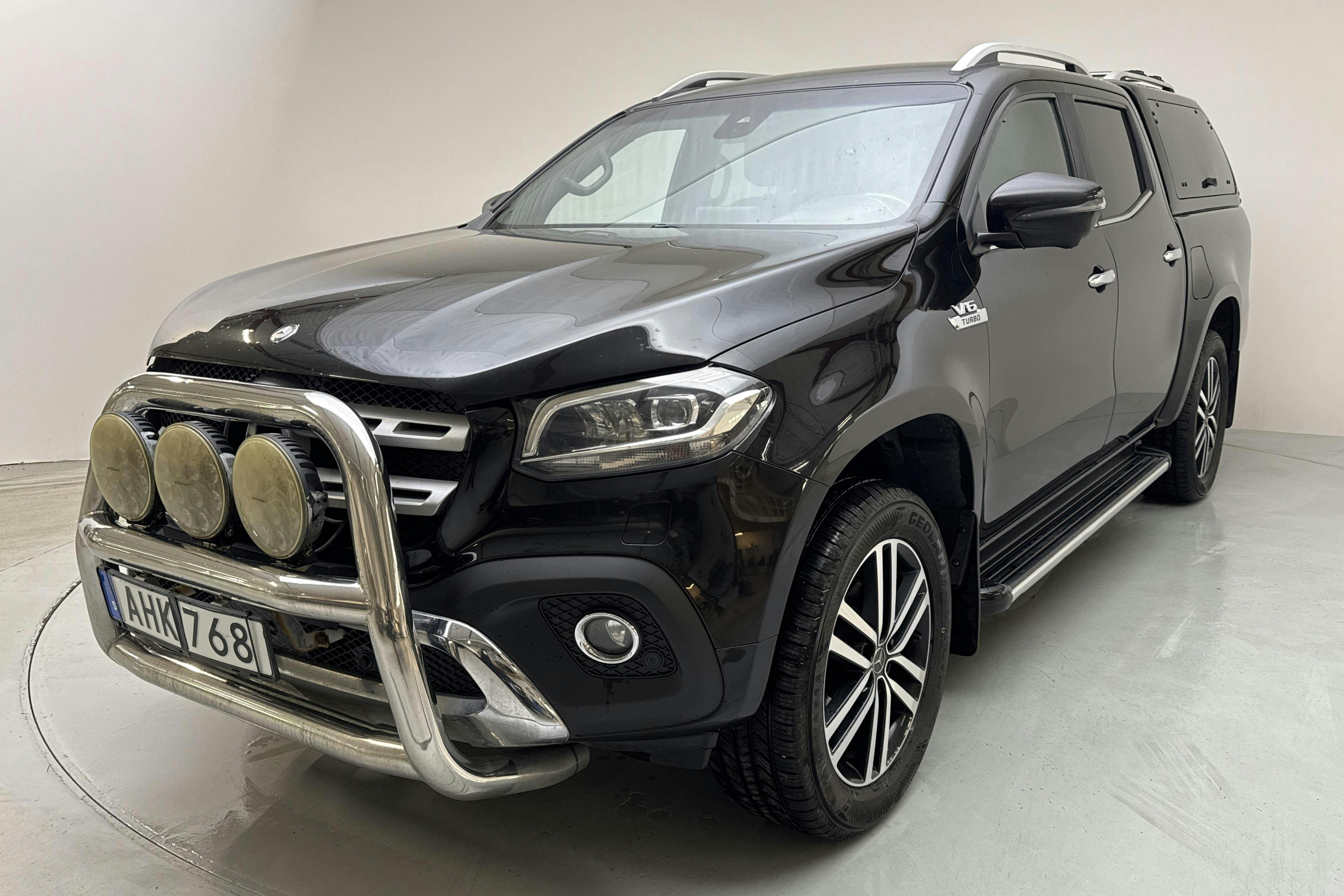 Mercedes X 350 d 4MATIC (258hk) - 27 609 mil - Automat - svart - 2019