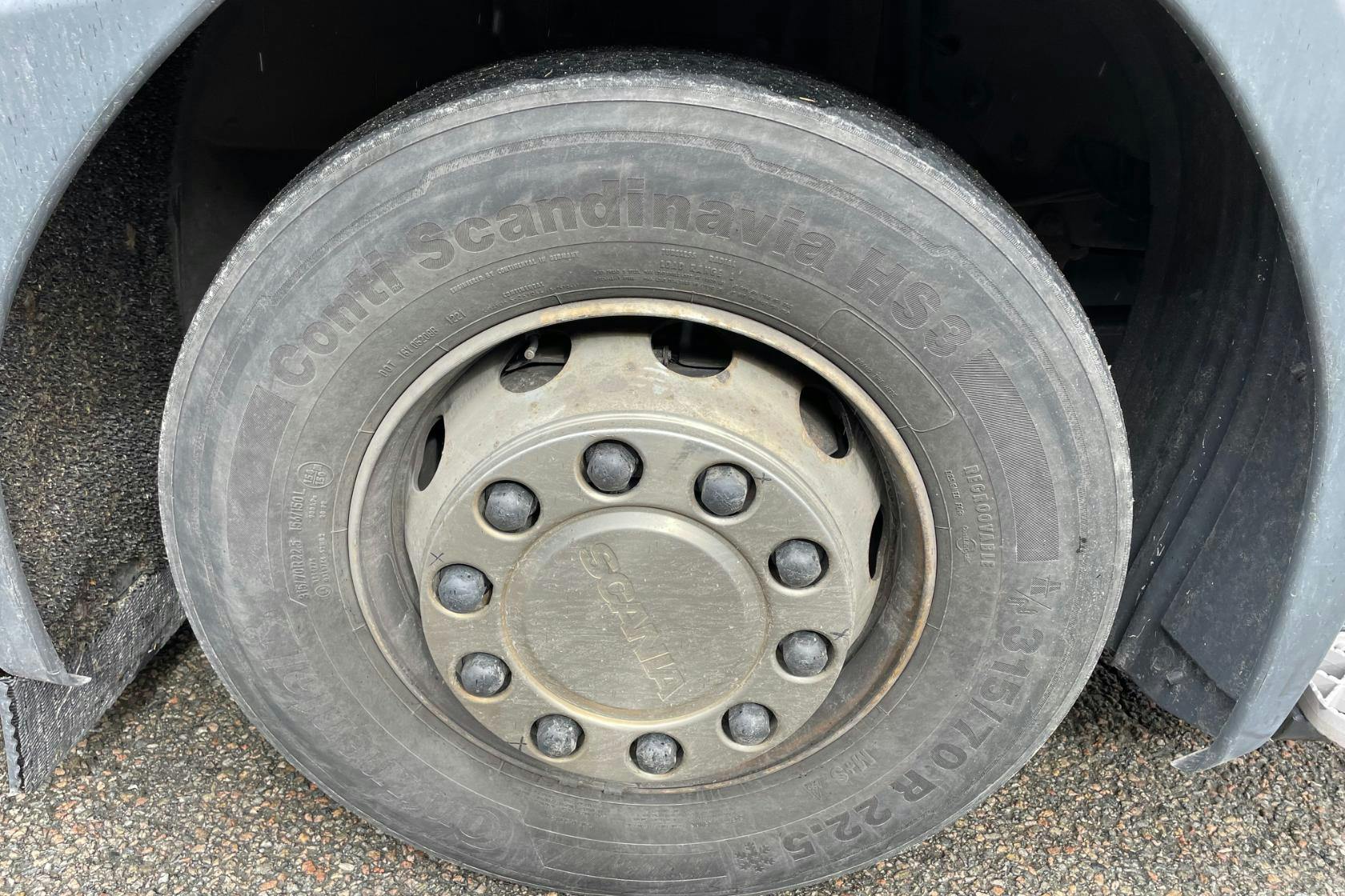 SCANIA P360 - 336 615 km - Automat - vit - 2015