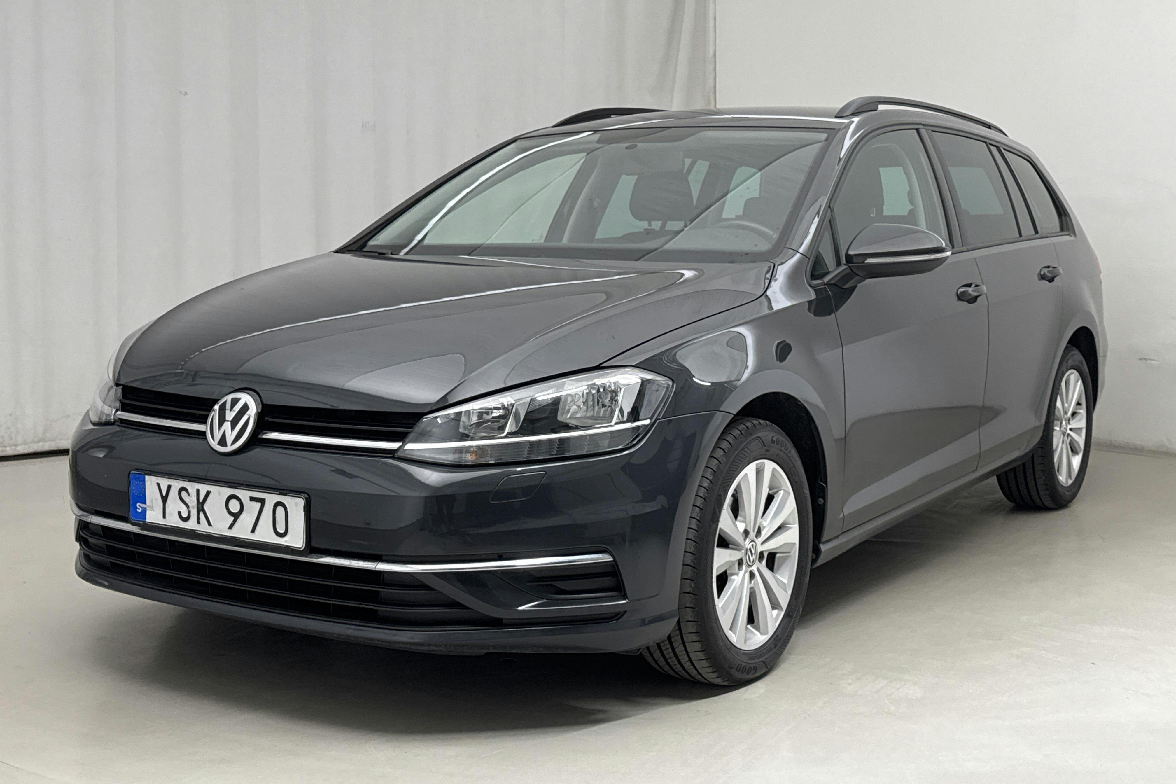 VW Golf VII 1.0 TSI Sportscombi (110hk) - 85 800 km - Automatic - Dark Grey - 2018