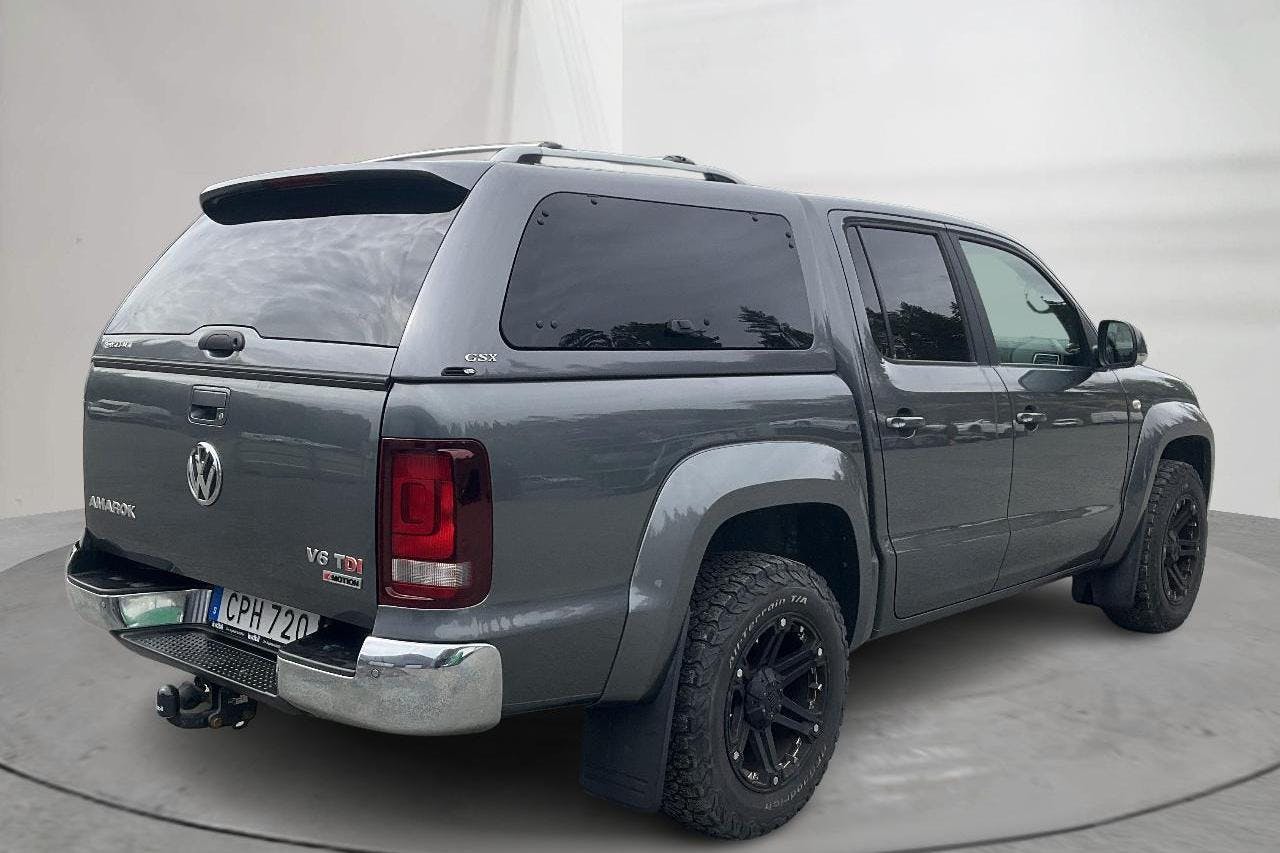 VW Amarok 3.0 TDI 4motion (224hk) - 280 380 km - Automatic - gray - 2018