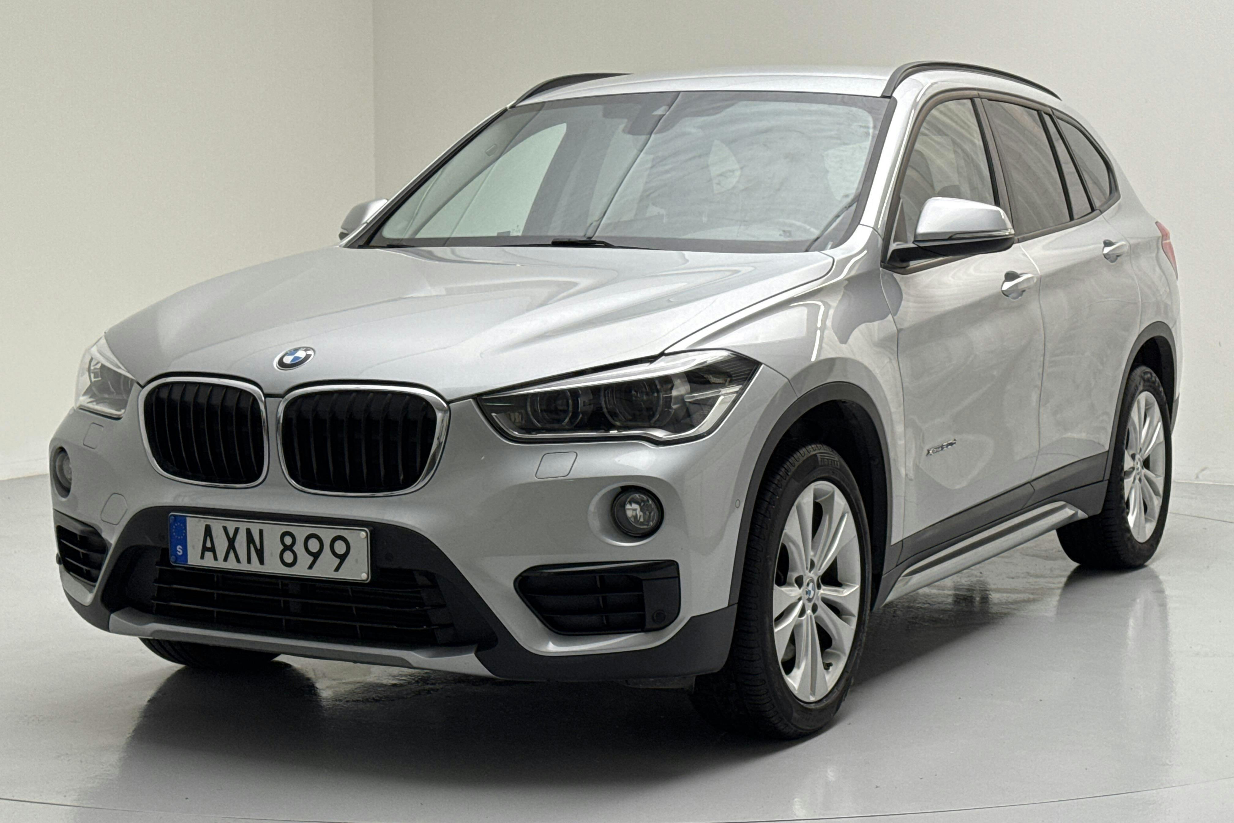 BMW X1 xDrive20d, F48 (190hk) - 116 010 km - Automaattinen - hopea - 2017