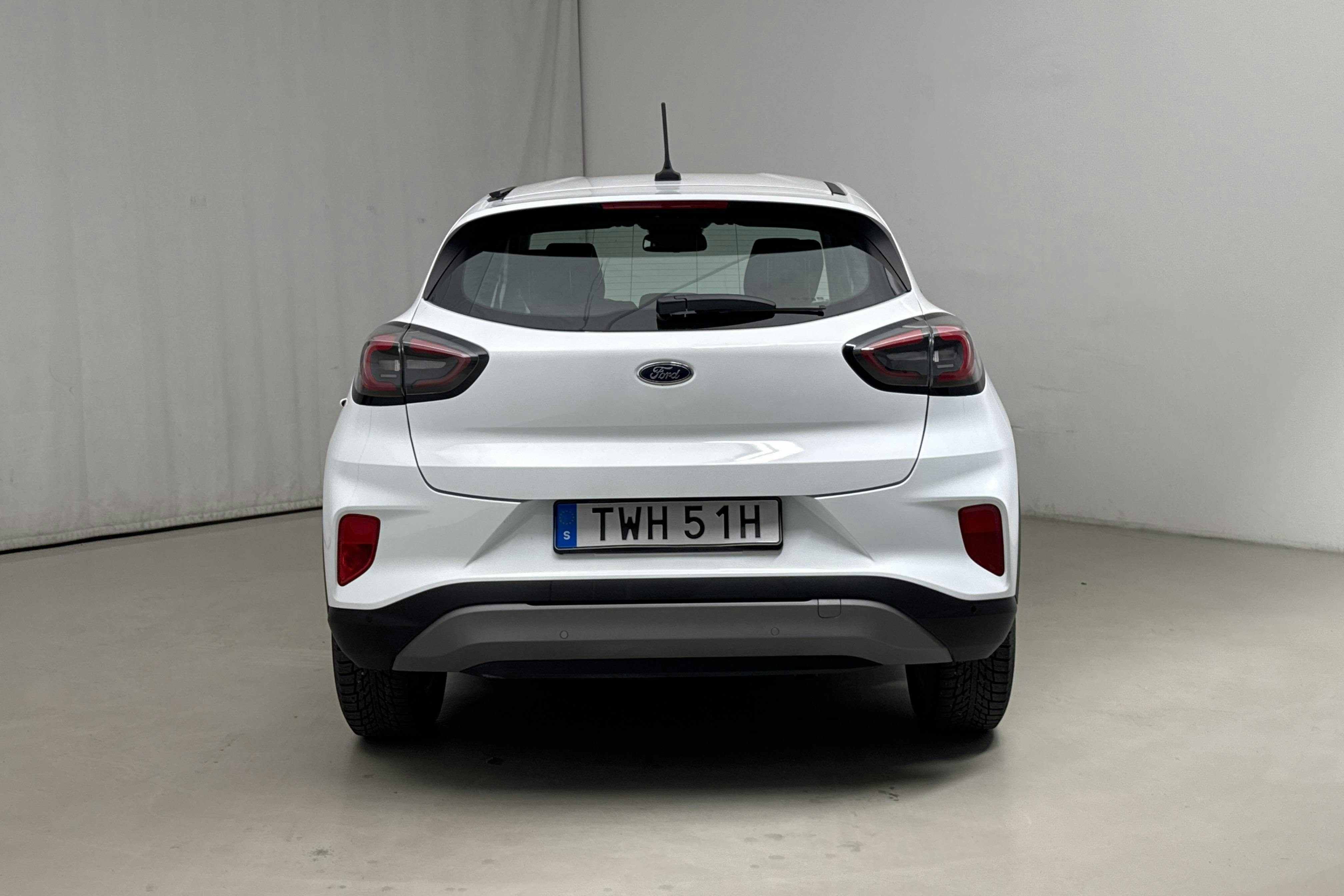Ford Puma 1.0T MHEV (125hk) - 24 770 km - Automaatne - valge - 2024