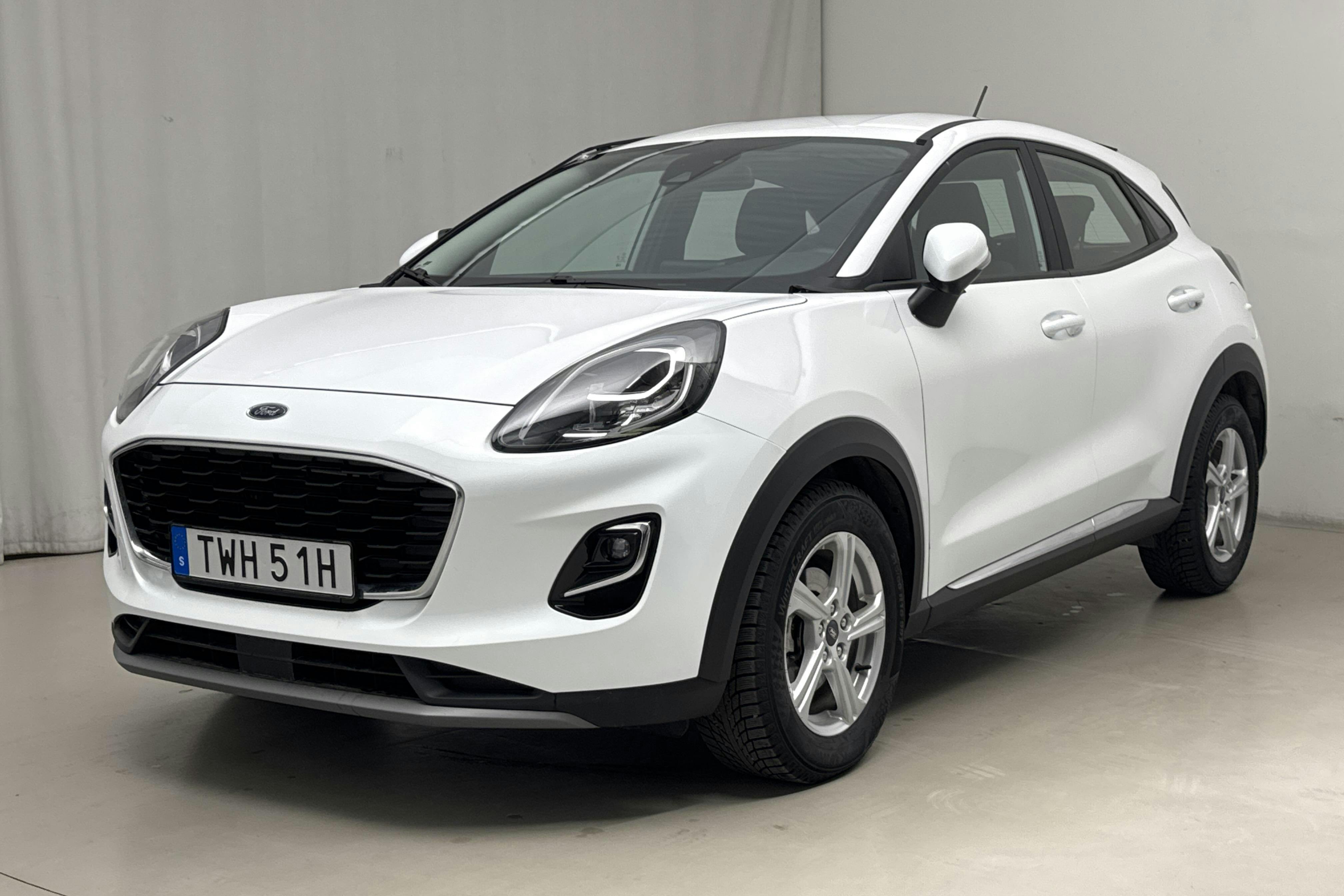 Ford Puma 1.0T MHEV (125hk) - 2 477 mil - Automat - vit - 2024