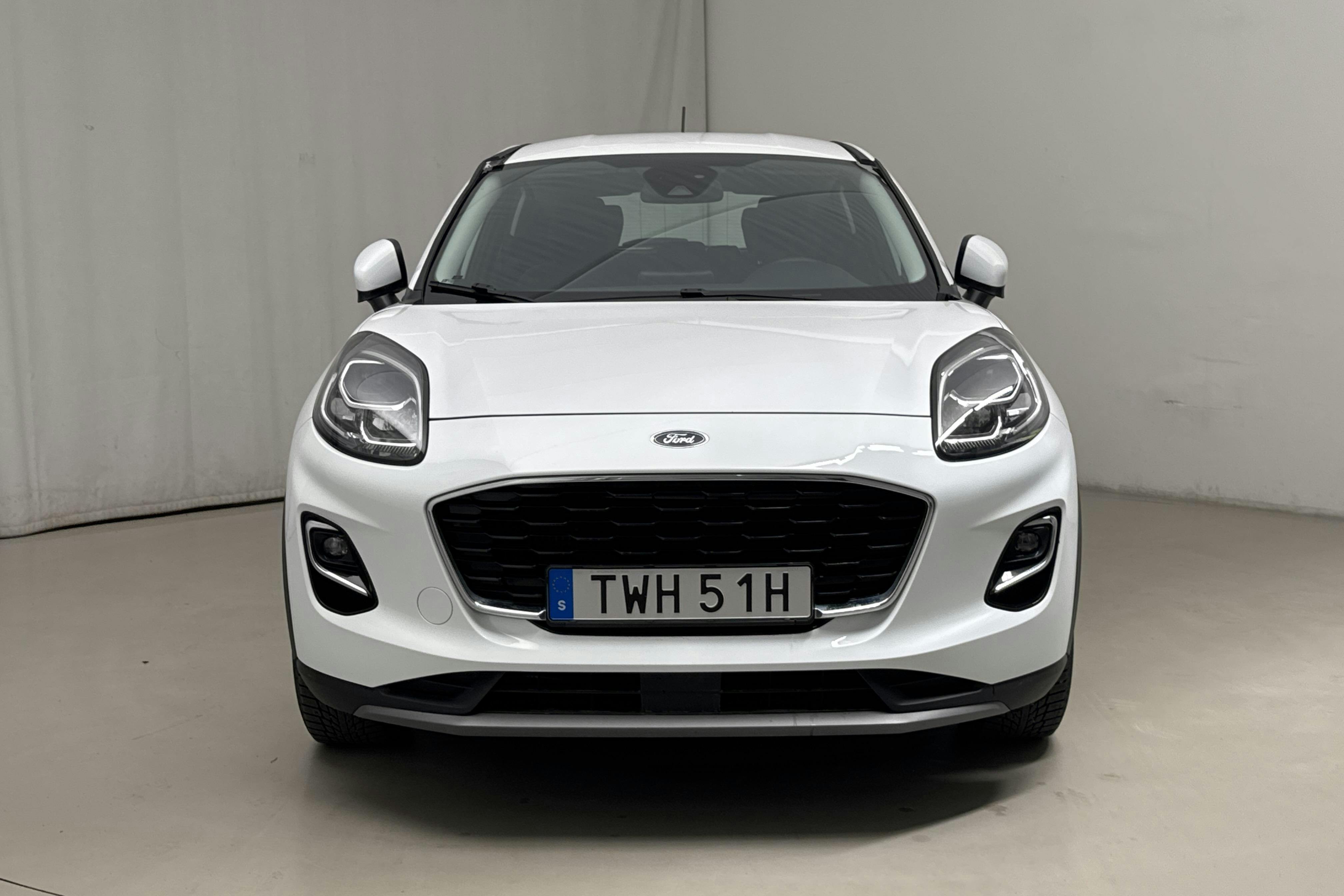 Ford Puma 1.0T MHEV (125hk) - 24 770 km - Automaatne - valge - 2024