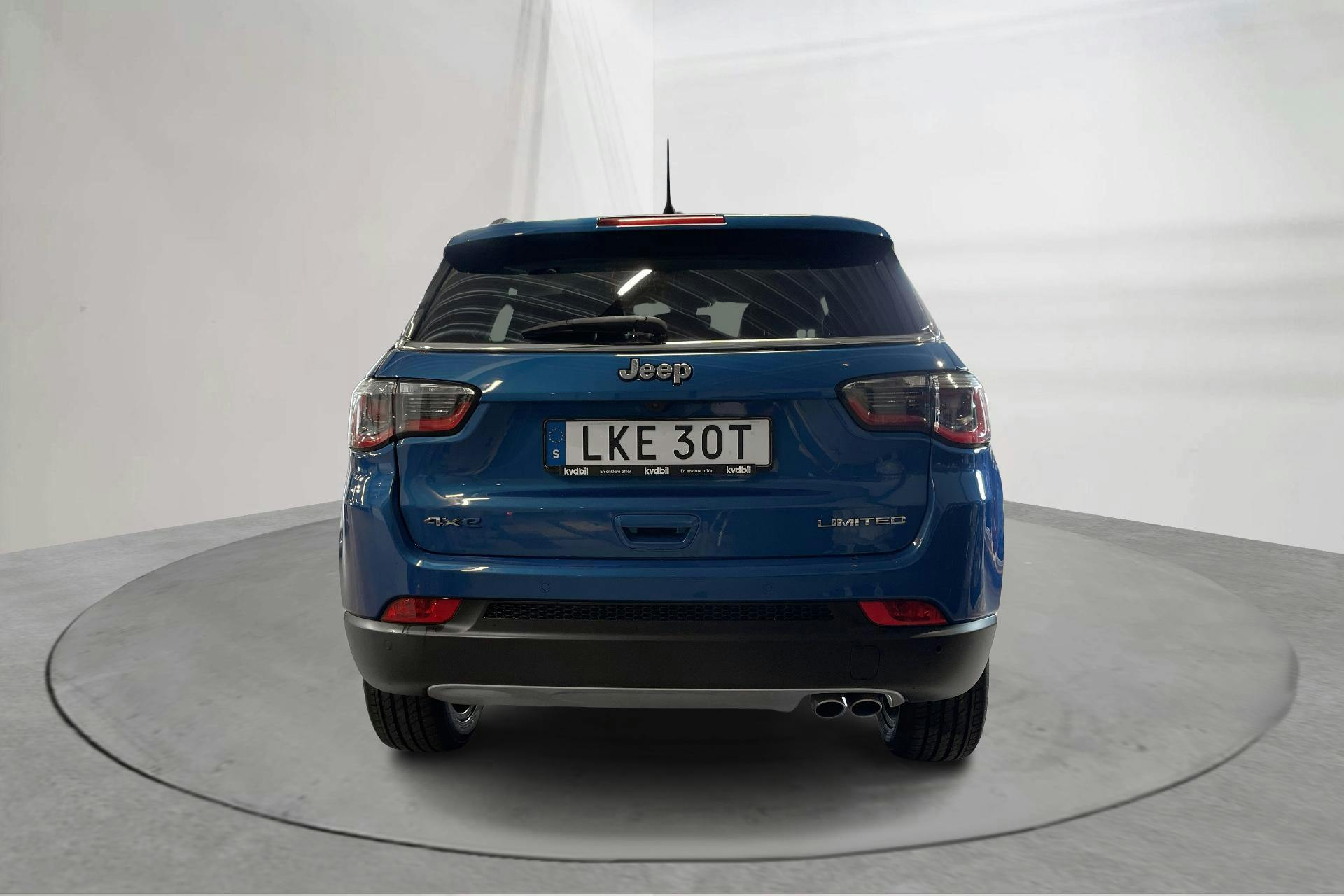 Jeep Compass 1.3 PHEV 4WD (190hk) - 6 375 mil - Automat - blå - 2020