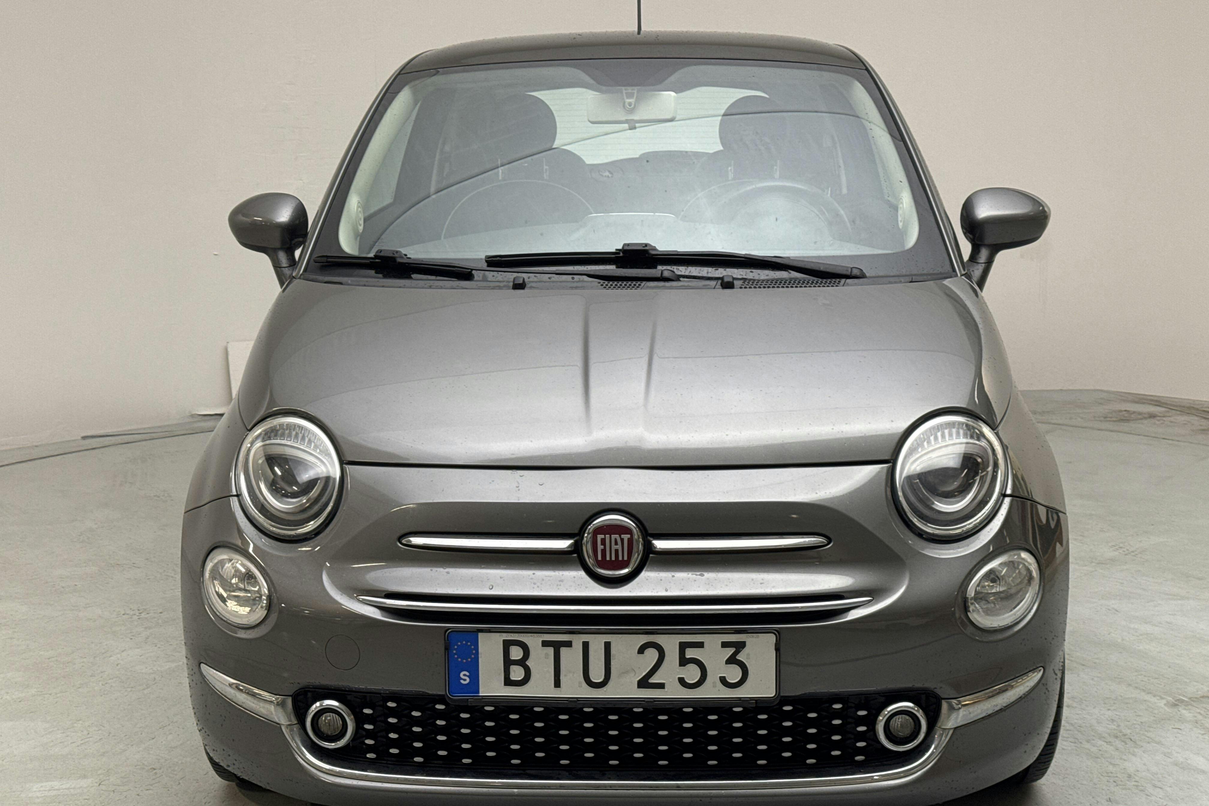 Fiat 500 1.2 (69hk) - 6 946 mil - Manuell - grå - 2016