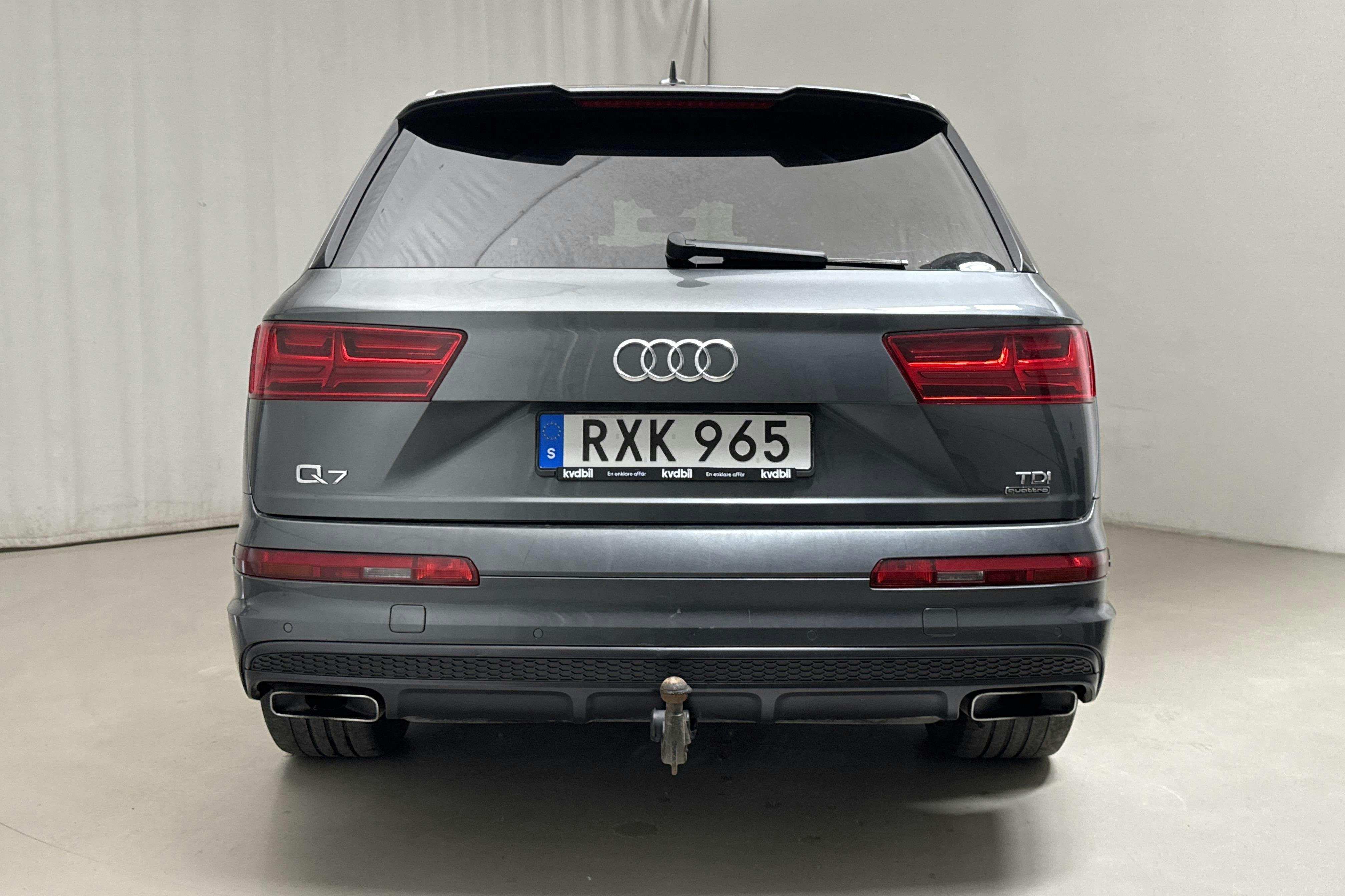 Audi Q7 3.0 TDI quattro (272hk) - 25 189 mil - Automat - grå - 2016