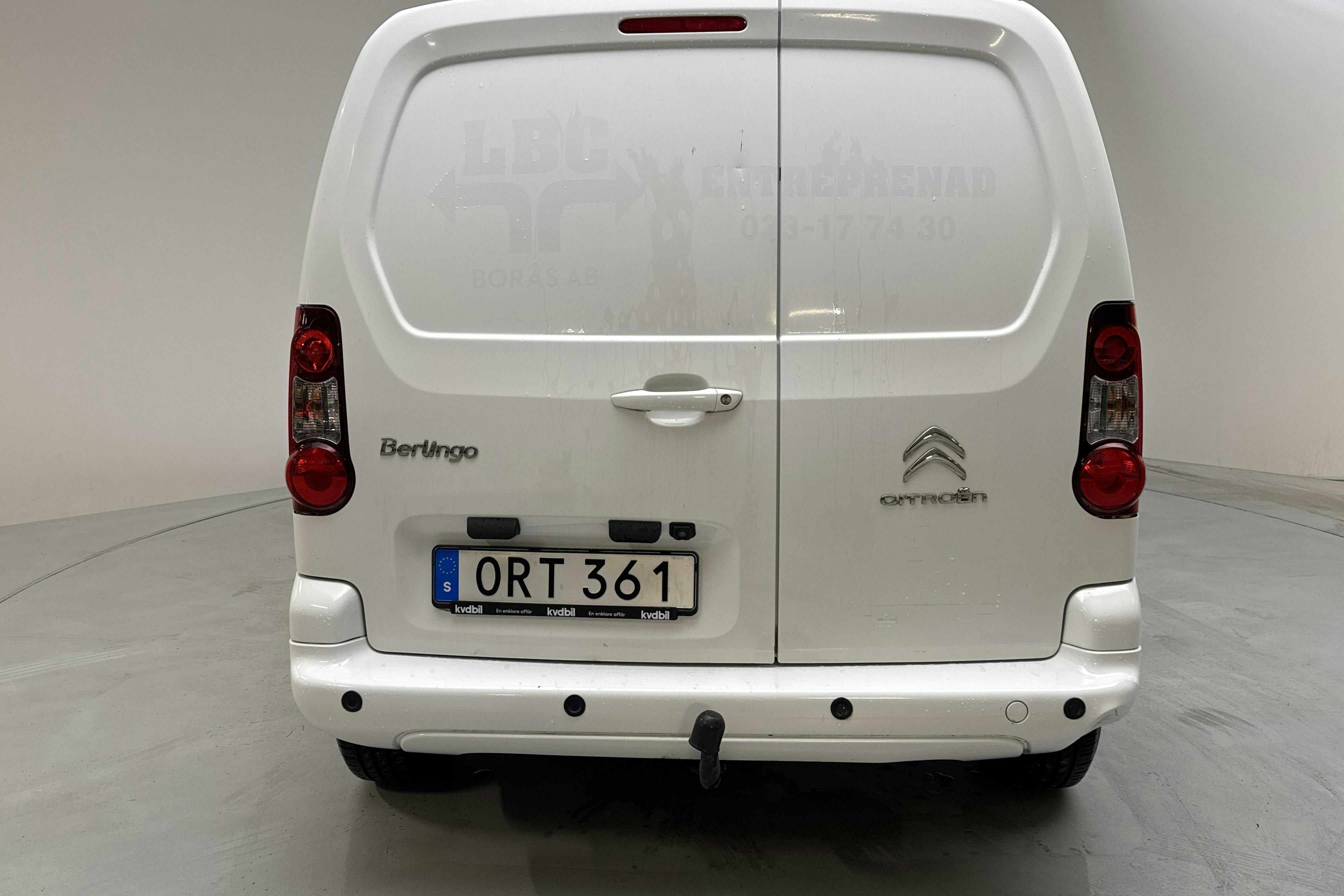 Citroën Berlingo 1.6 BlueHDi Skåp (100hk) - 7 000 mil - Manuell - vit - 2018