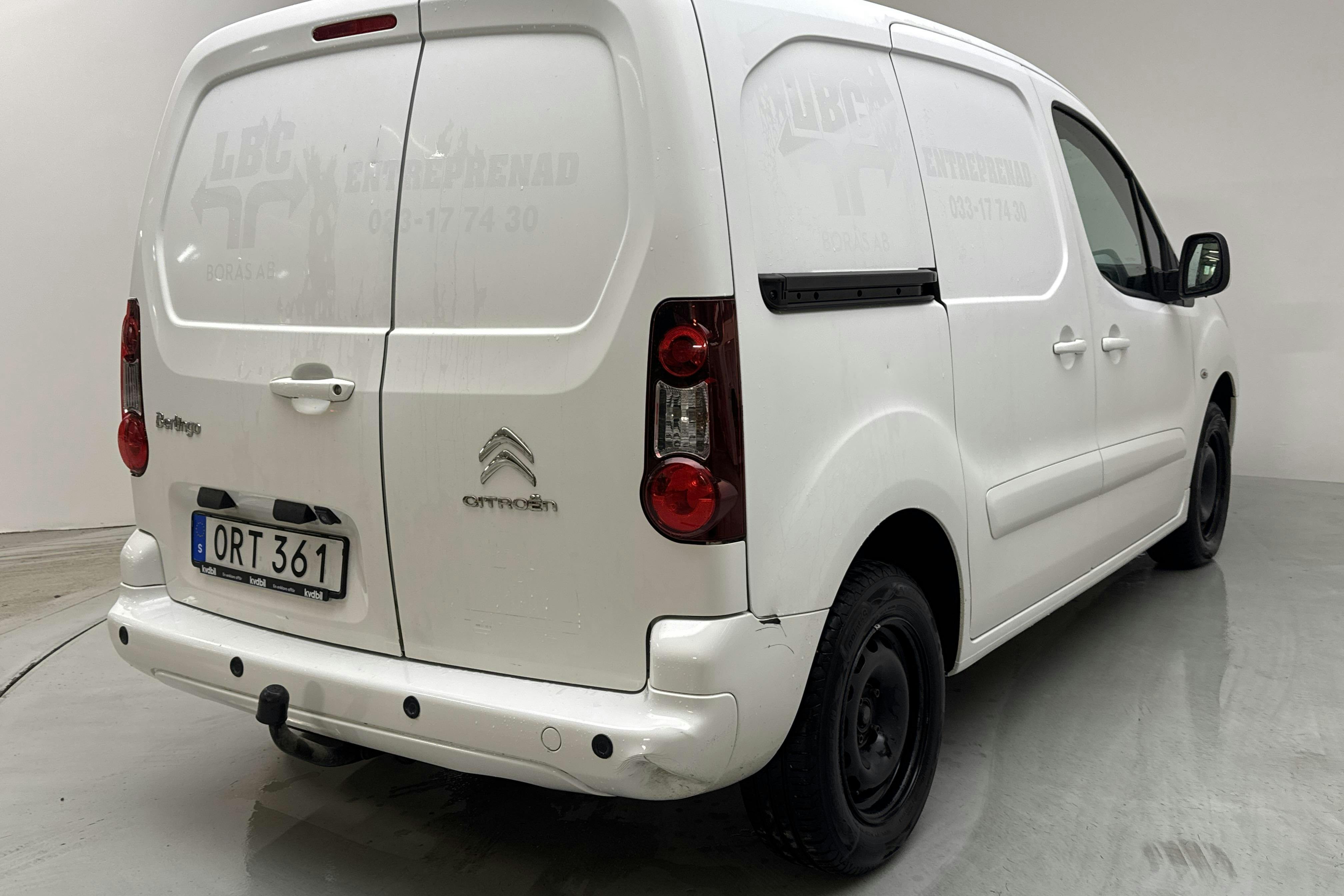 Citroën Berlingo 1.6 BlueHDi Skåp (100hk) - 7 000 mil - Manuell - vit - 2018