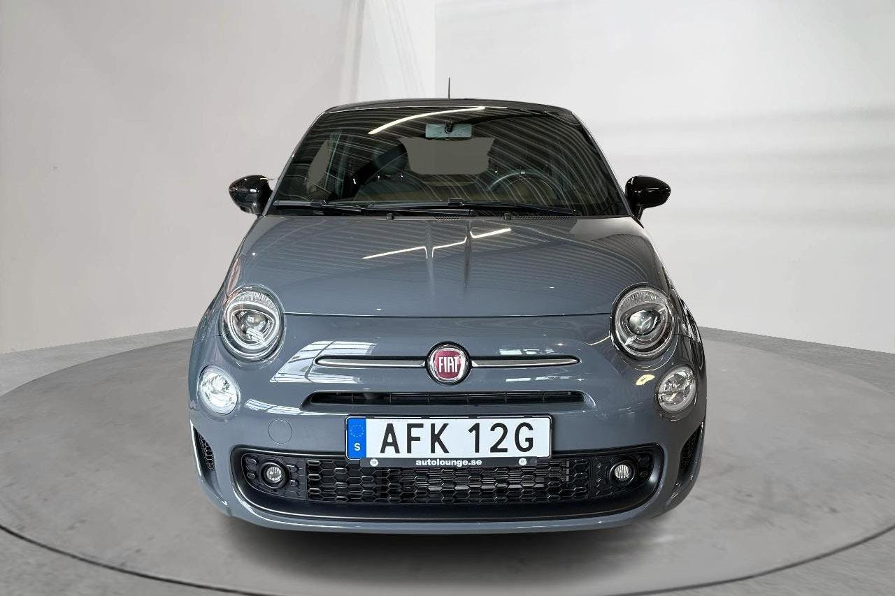Fiat 500 Hybrid (70hk) - 1 444 mil - Manuell - grå - 2022