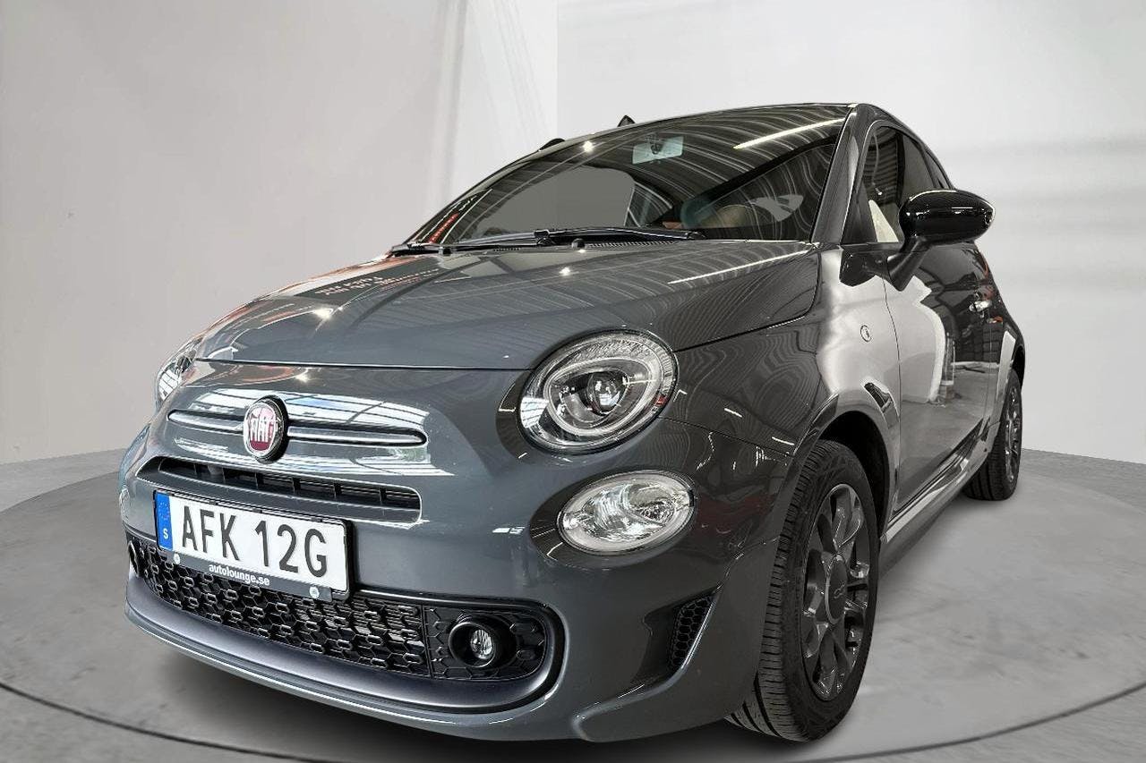 Fiat 500 Hybrid (70hk) - 1 444 mil - Manuell - grå - 2022