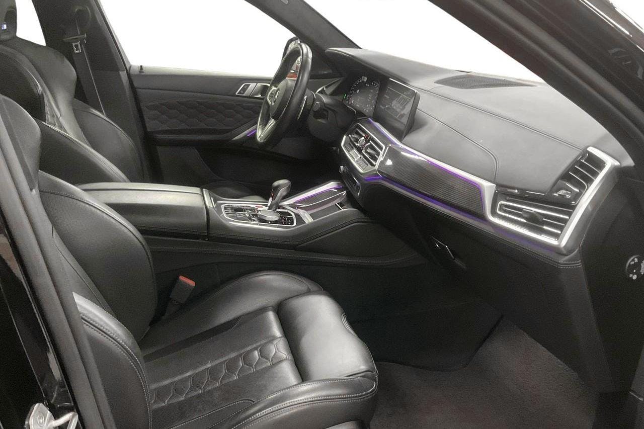 BMW X6 M Competition, G06 (625hk) - 4 926 mil - Automat - grön - 2020
