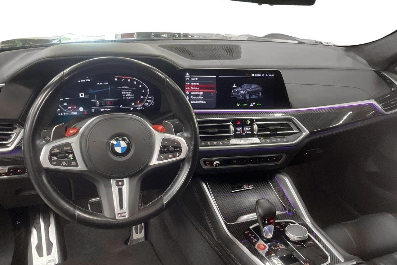 BMW X6 M Competition, G06 (625hk) - 4 926 mil - Automat - grön - 2020