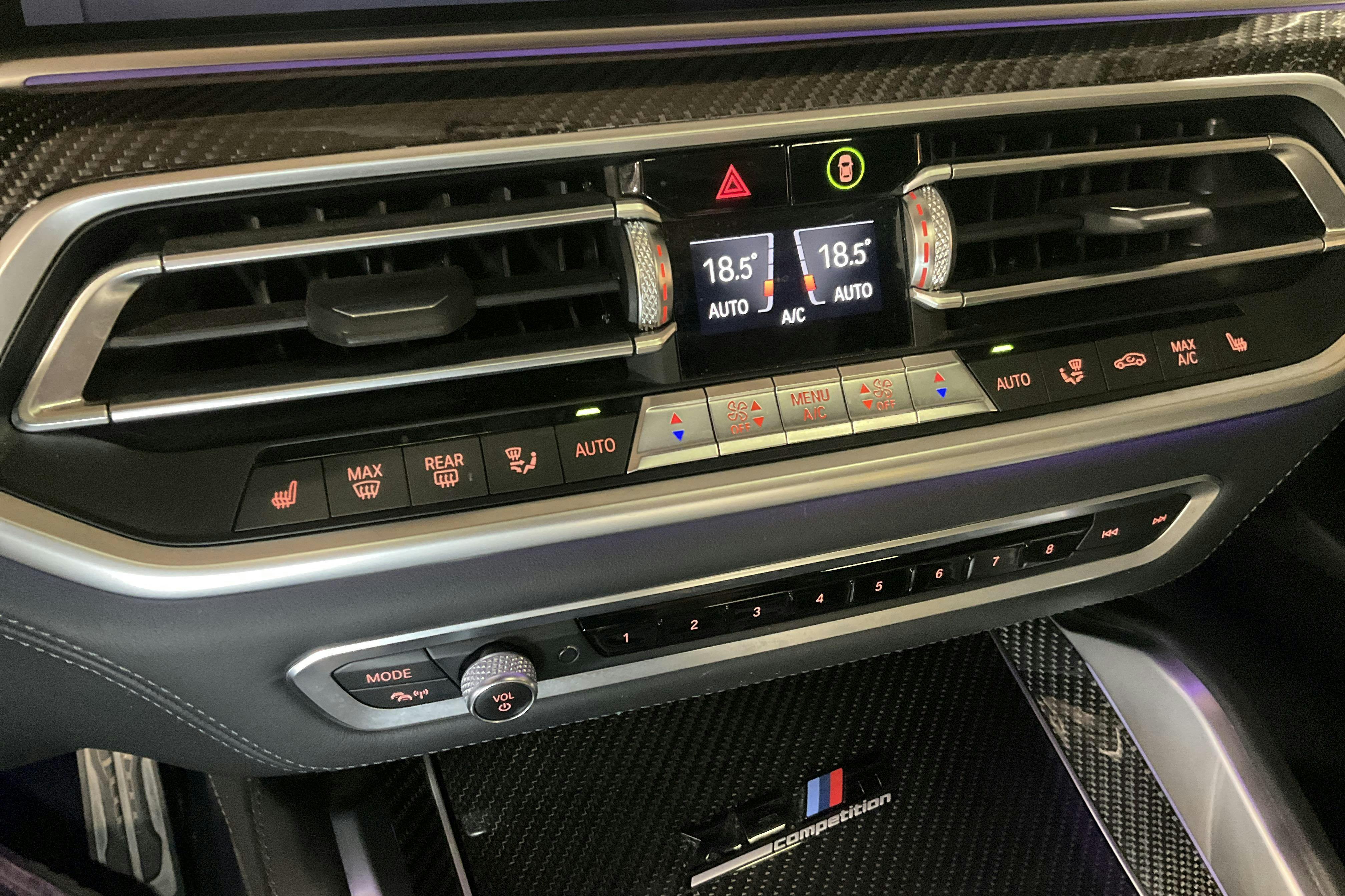 BMW X6 M Competition, G06 (625hk) - 4 926 mil - Automat - grön - 2020