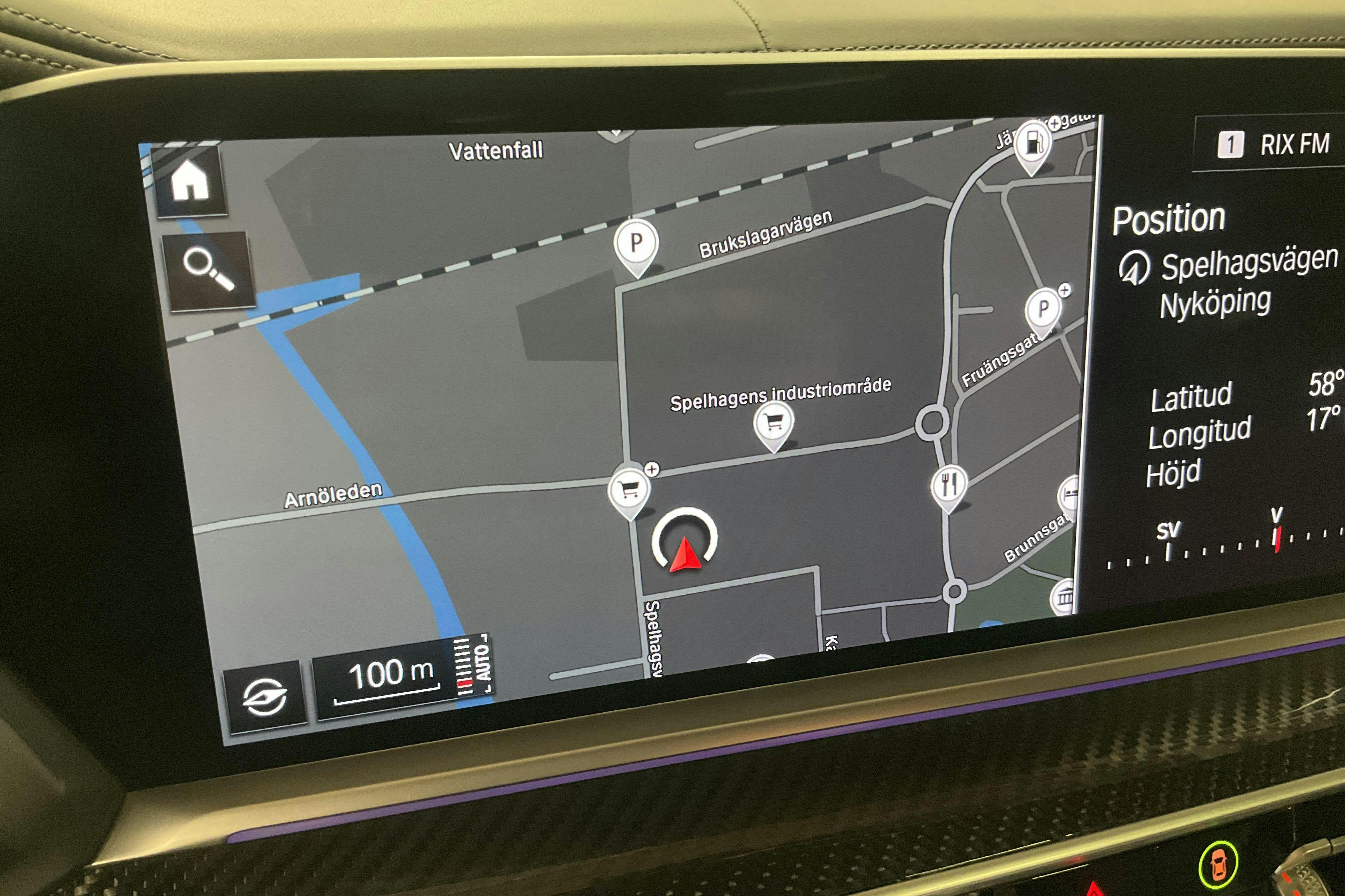 BMW X6 M Competition, G06 (625hk) - 4 926 mil - Automat - grön - 2020