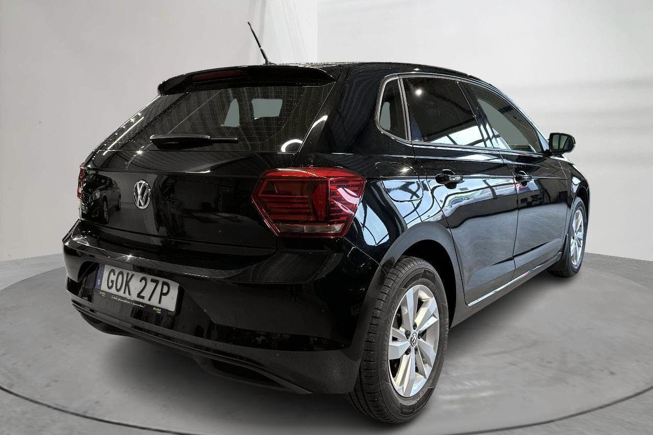 VW Polo 1.0 TSI 5dr (95hk) - 4 391 mil - Manuell - svart - 2019