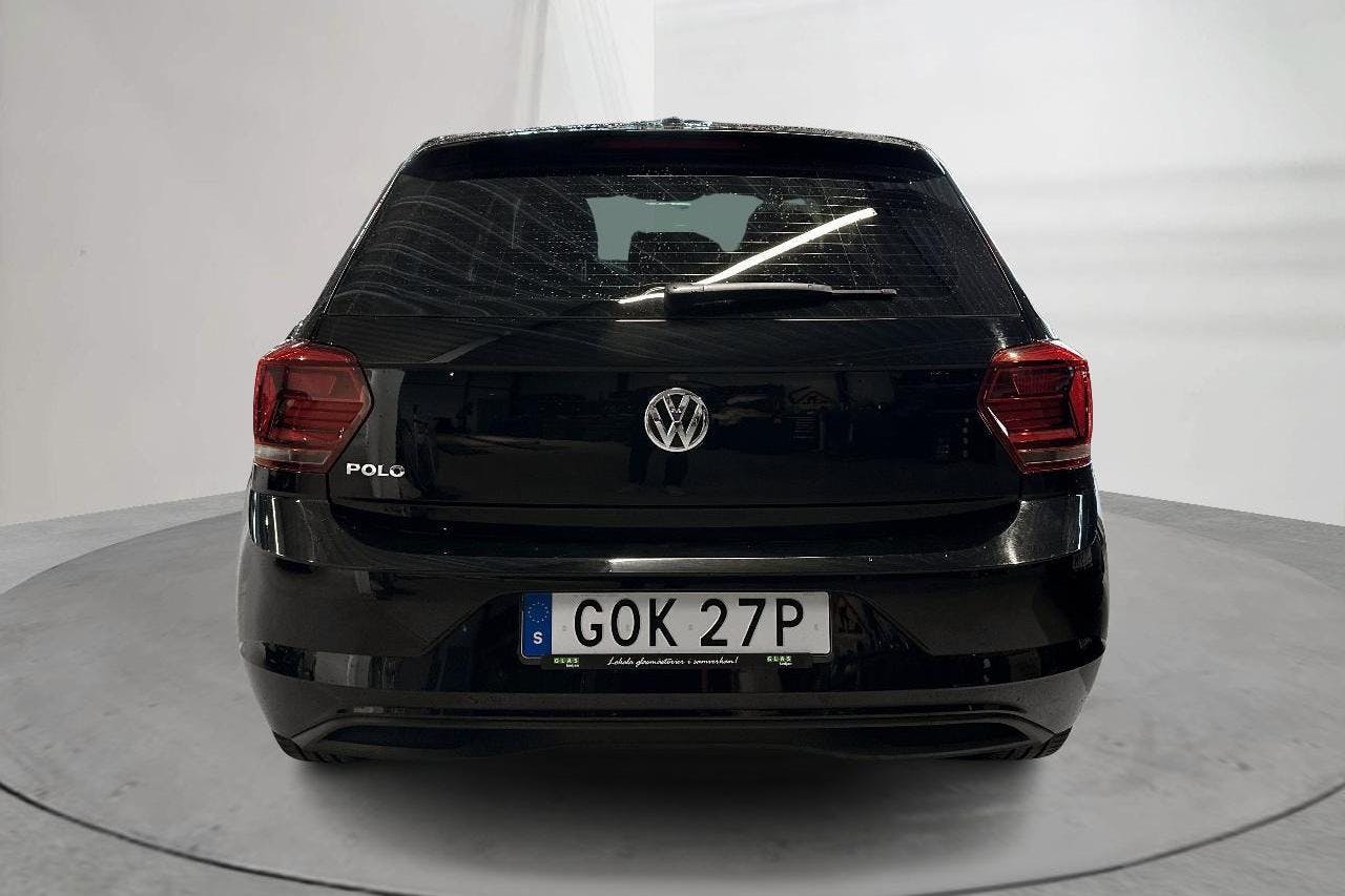 VW Polo 1.0 TSI 5dr (95hk) - 4 391 mil - Manuell - svart - 2019