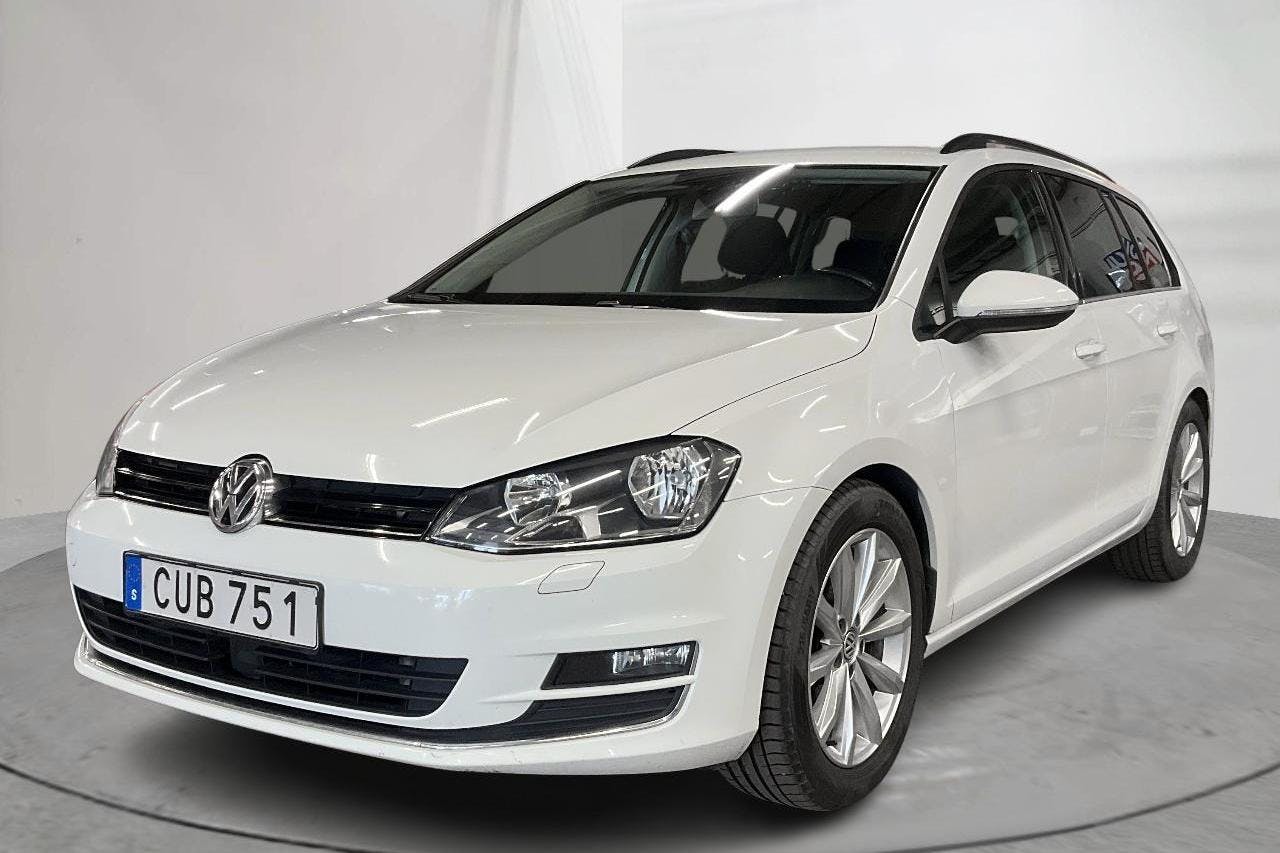 VW Golf VII 2.0 TDI BlueMotion Technology Sportscombi (150hk) - 19 189 mil - Manuell - vit - 2015