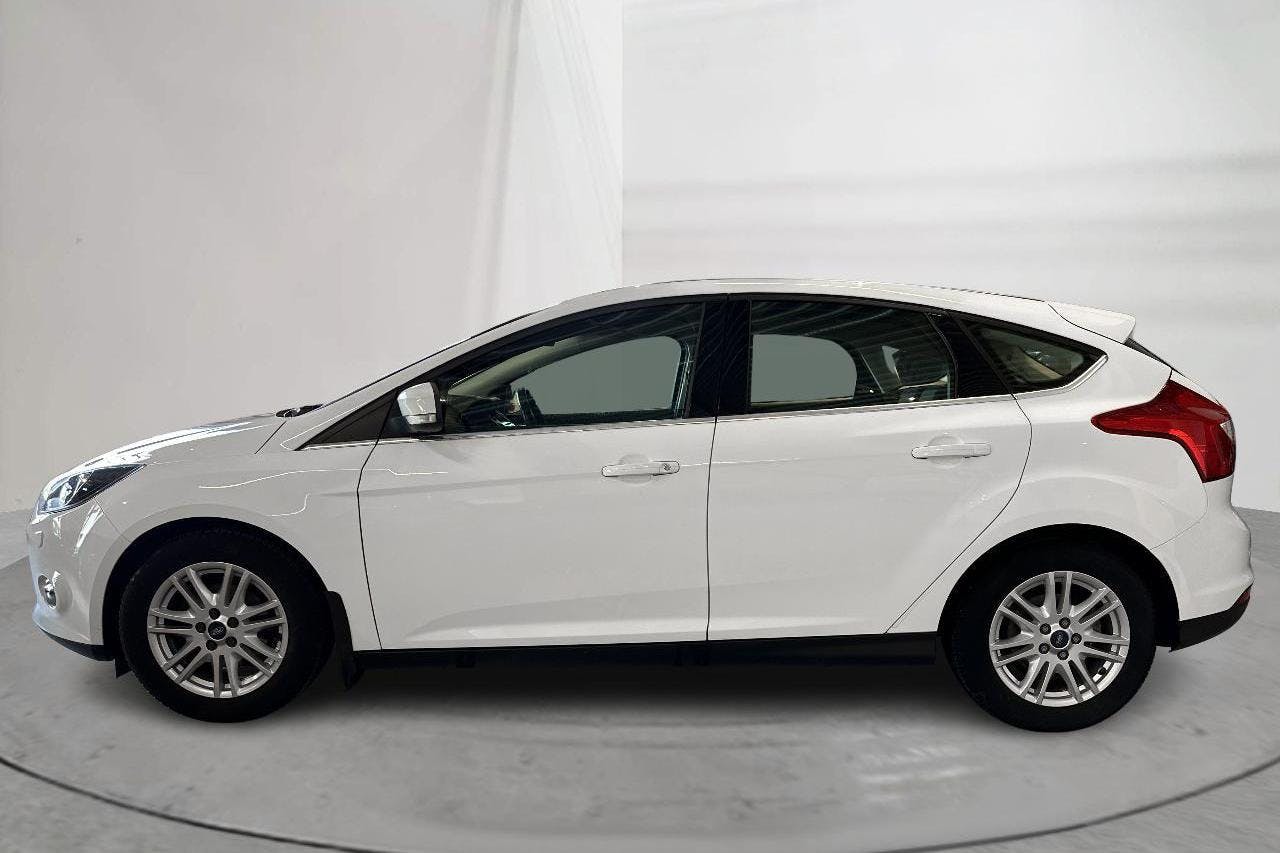 Ford Focus 1.0 EcoBoost 5dr (100hk) - 81 900 km - Manual - white - 2014