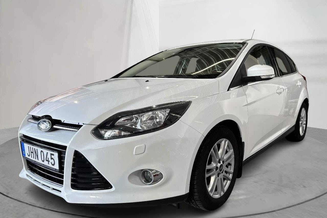 Ford Focus 1.0 EcoBoost 5dr (100hk) - 8 190 mil - Manuell - vit - 2014