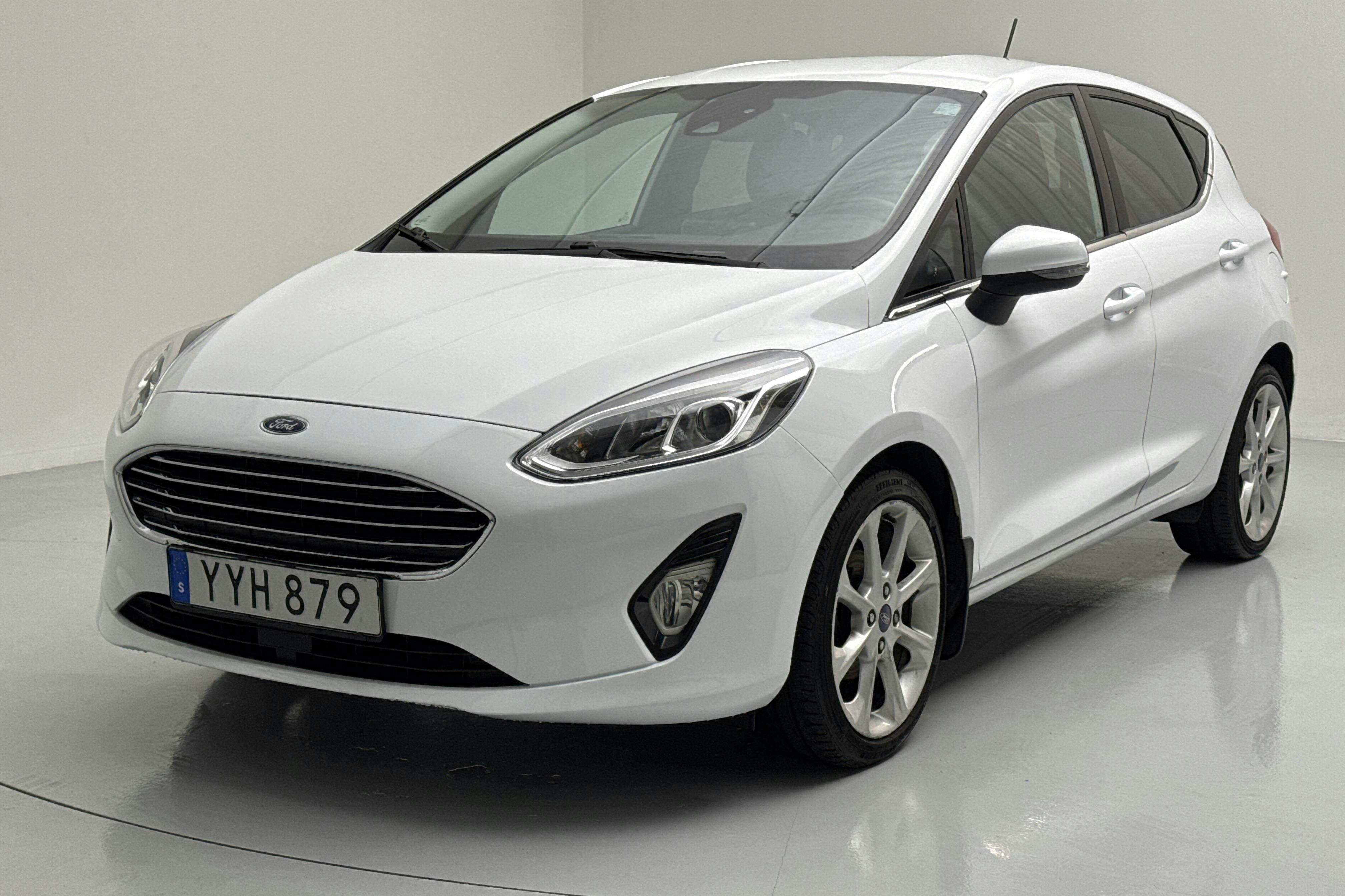 Ford Fiesta 1.0T EcoBoost 5dr (100hk) - 197 290 km - Manual - white - 2018