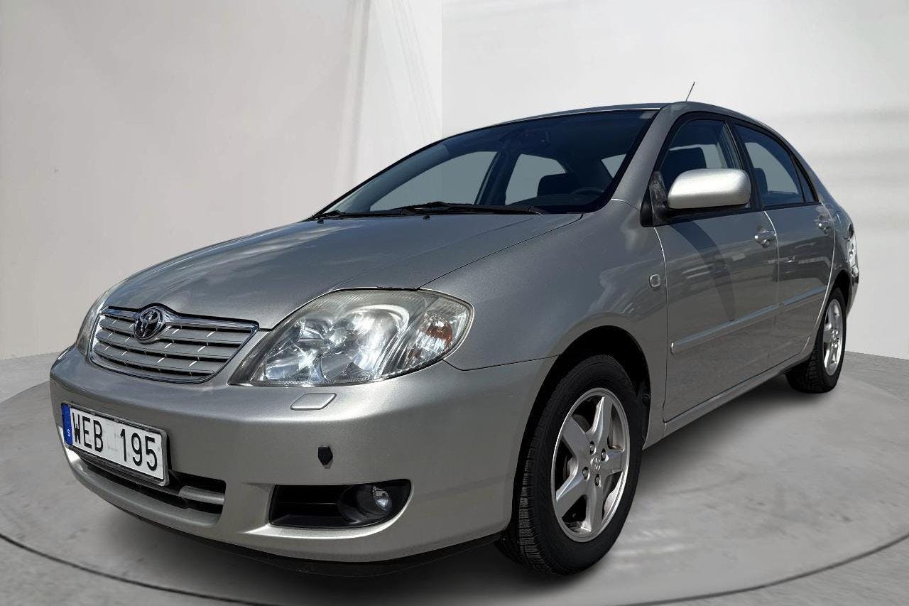 Toyota Corolla 1.6 Sedan (110hk) - 9 434 mil - Automat - silver - 2004