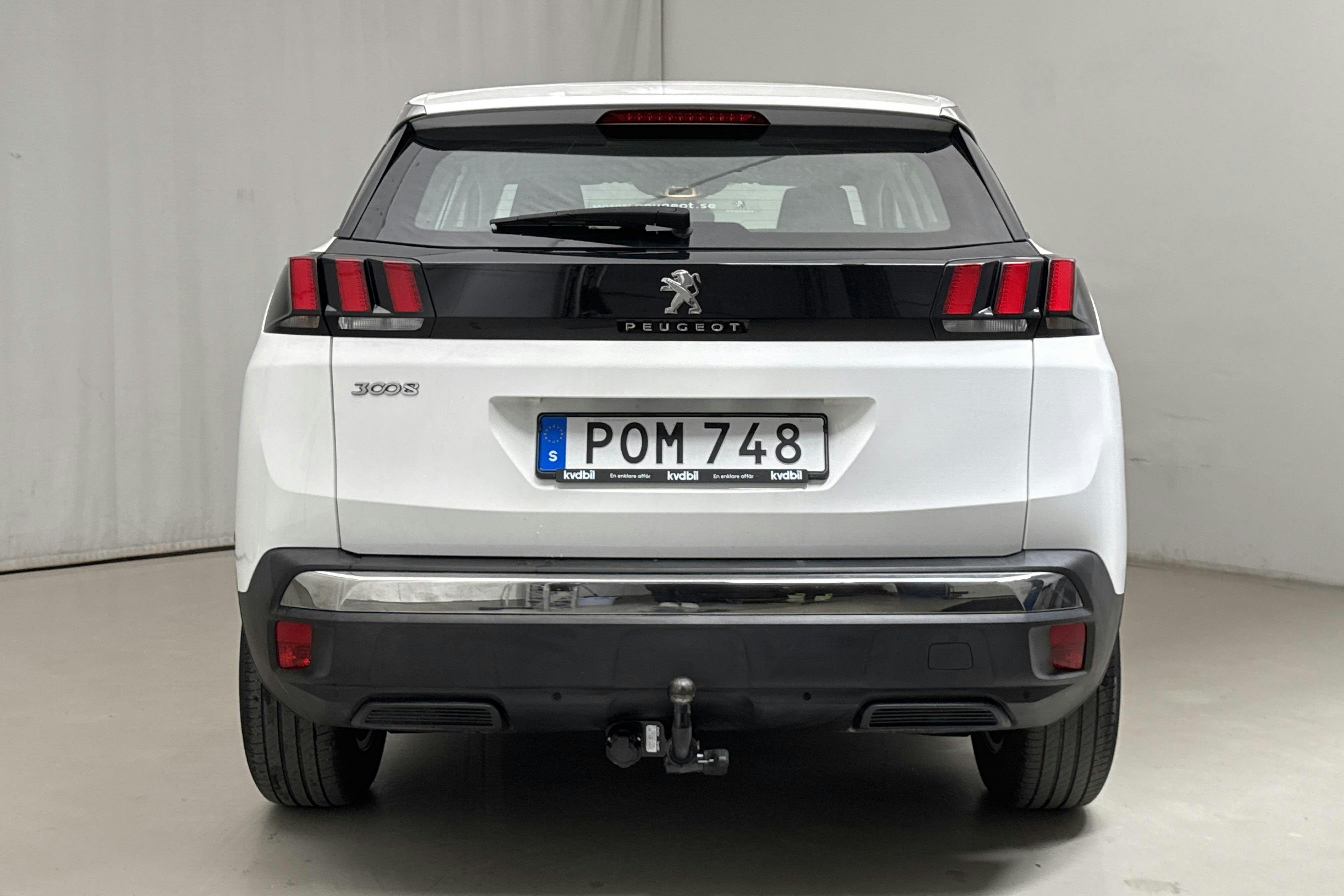 Peugeot 3008 1.2 PureTech (130hk) - 85 140 km - Automatic - white - 2020