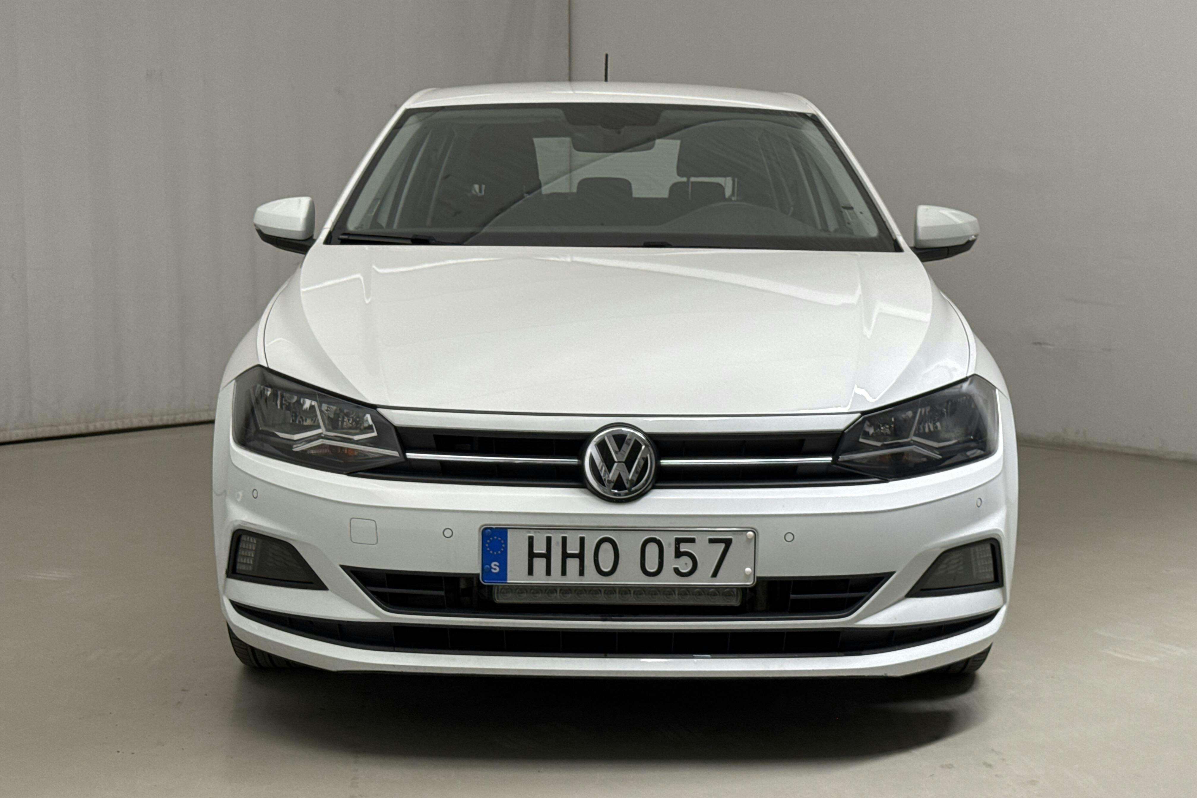 VW Polo 1.0 TGI 5dr (90hk) - 87 800 km - Manual - white - 2018
