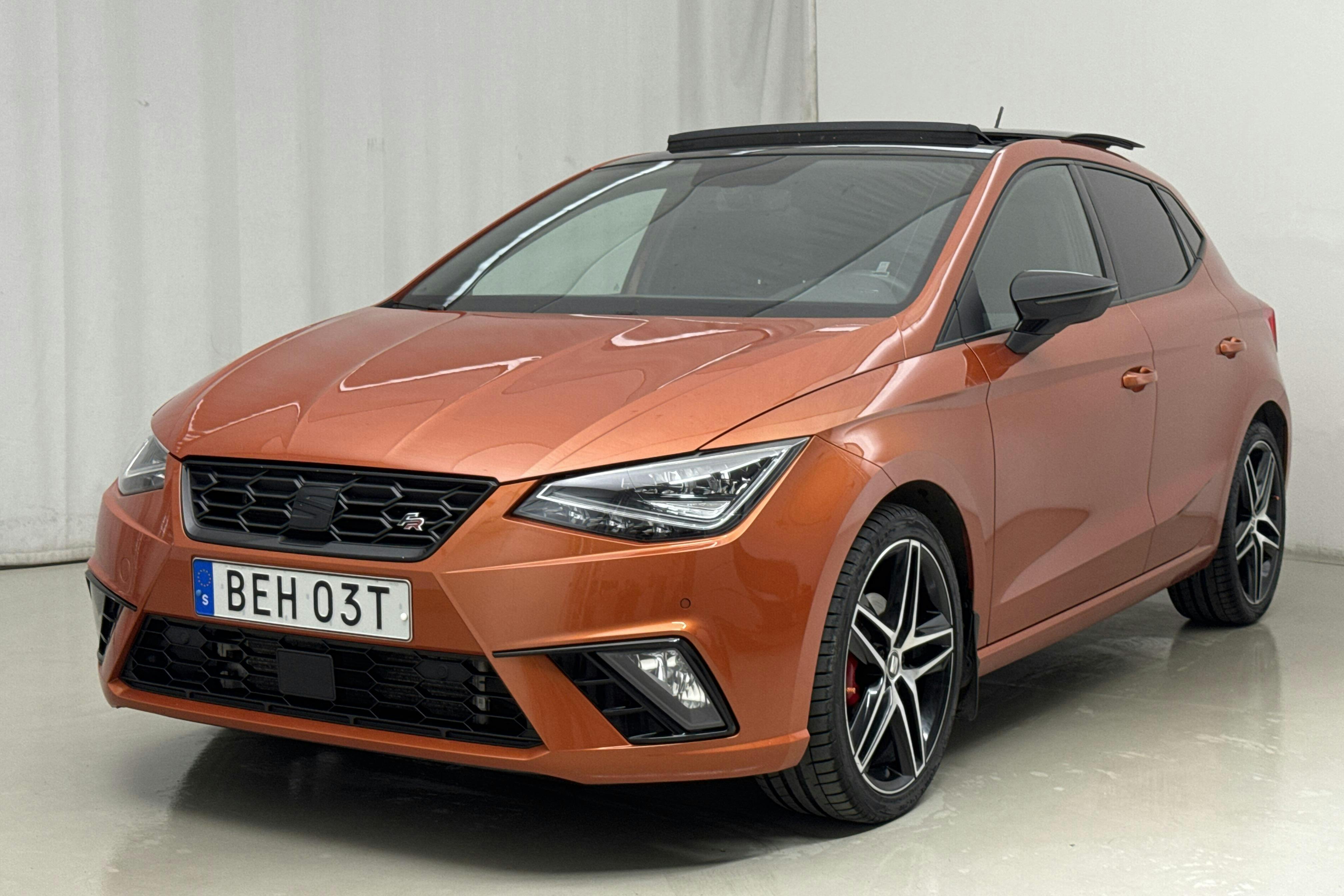 Seat Ibiza 1.0 TSI 5dr (115hk) - 93 410 km - Manuaalinen - oranssi - 2019