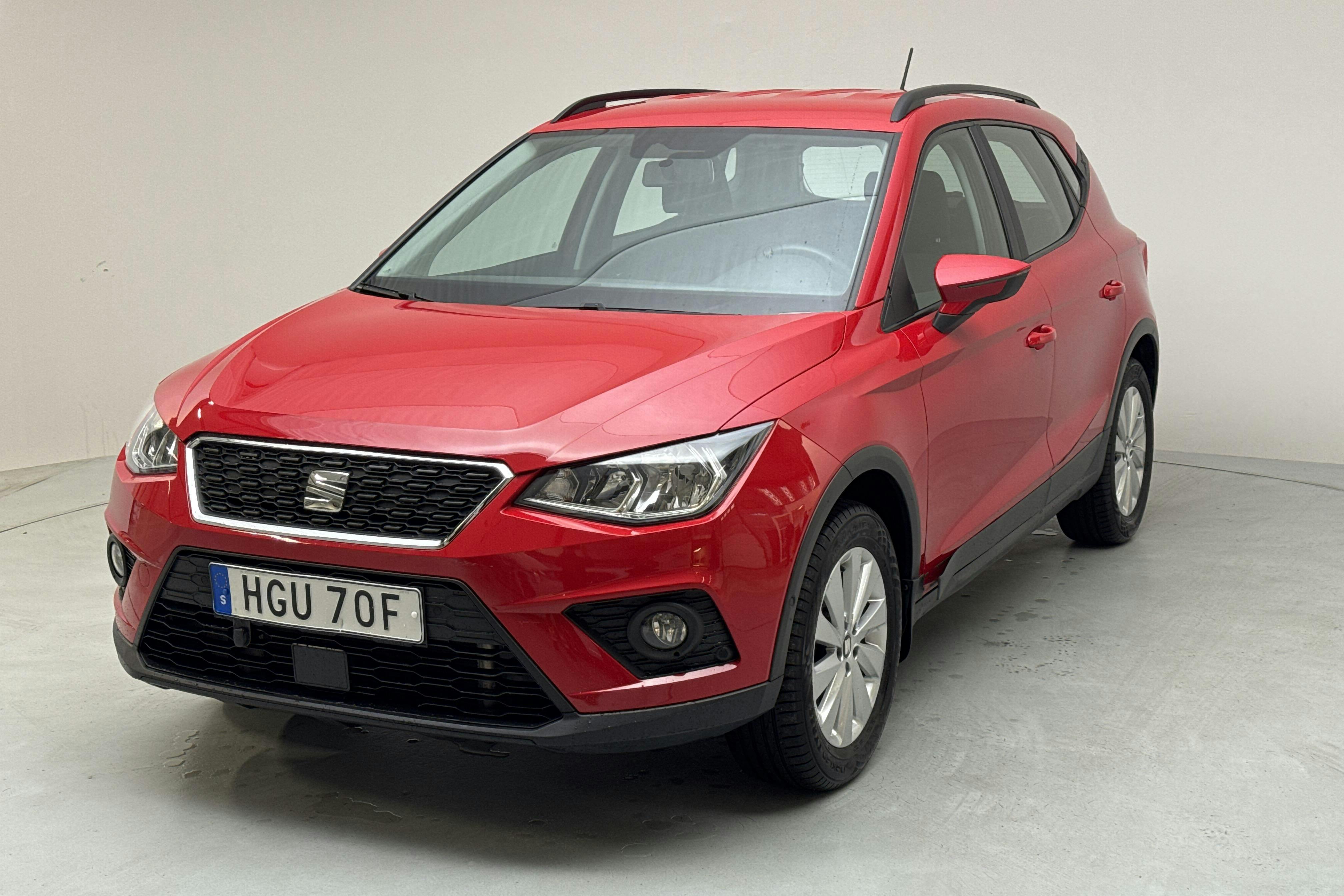 Seat Arona 1.0 TGI 5dr (90hk) - 6 419 mil - Manuell - röd - 2020