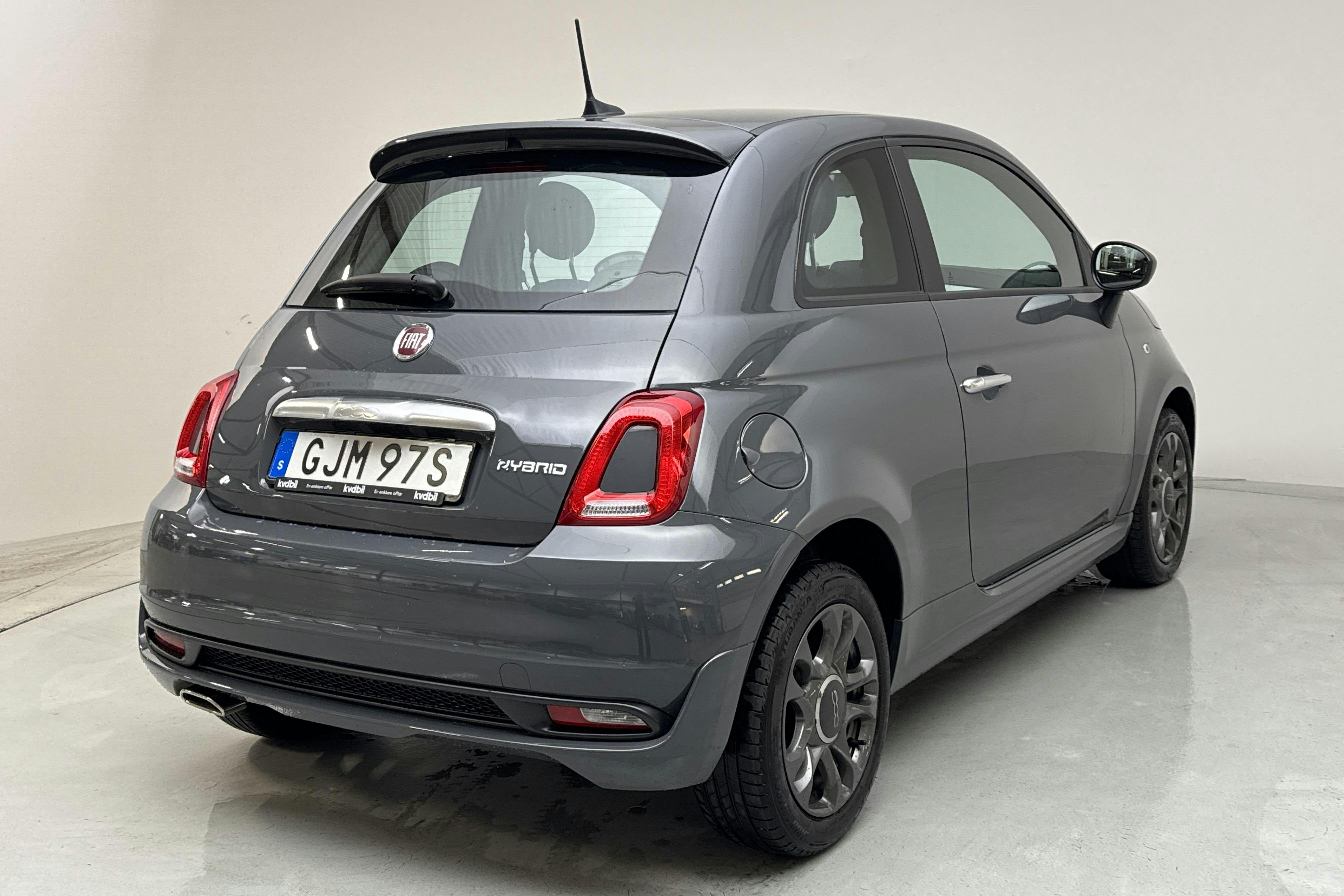 Fiat 500 Hybrid (70hk) - 50 640 km - Manual - gray - 2022