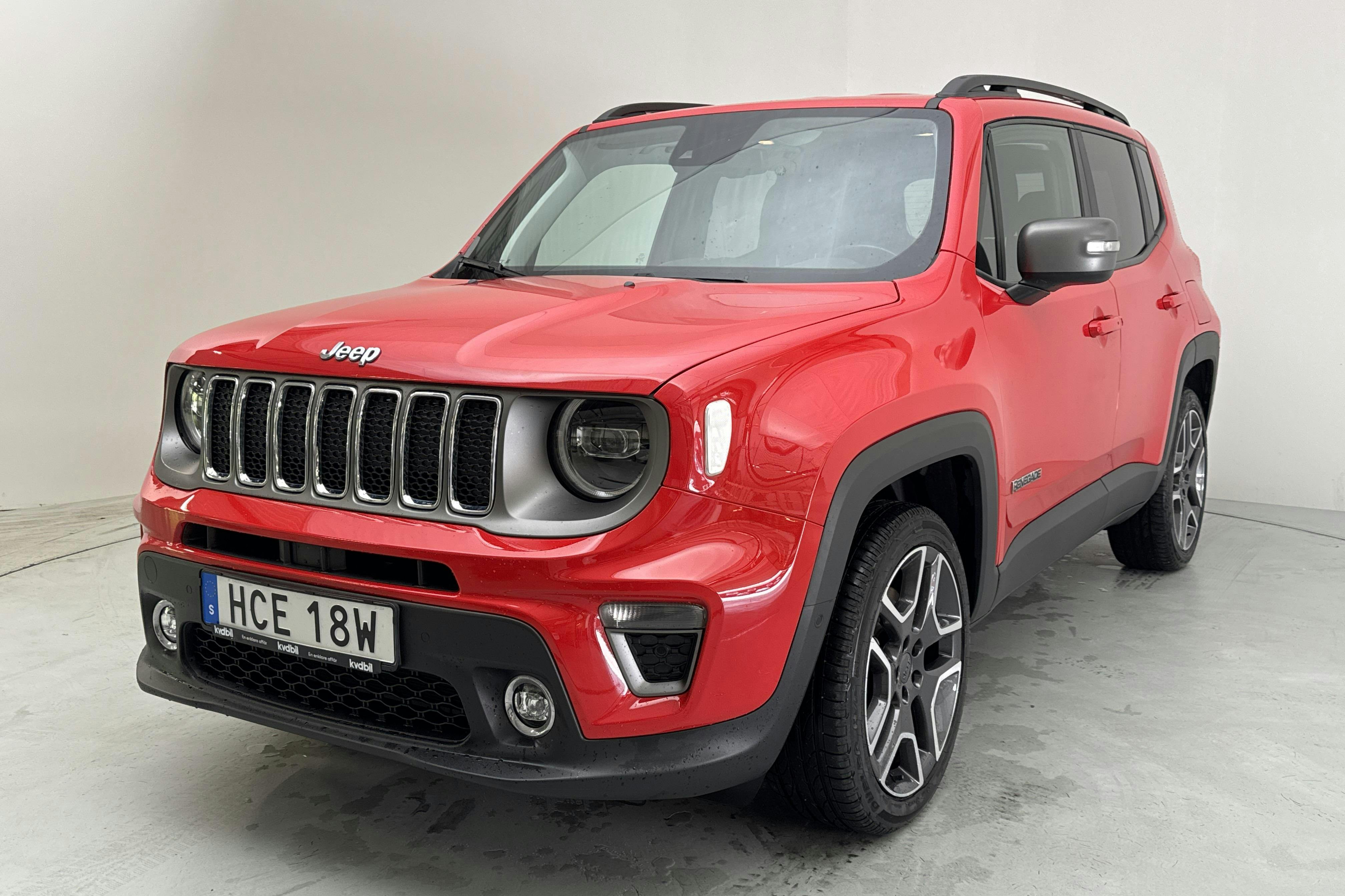 Jeep Renegade 1.3 PHEV 4WD (190hk) - 64 370 km - Automatic - red - 2020