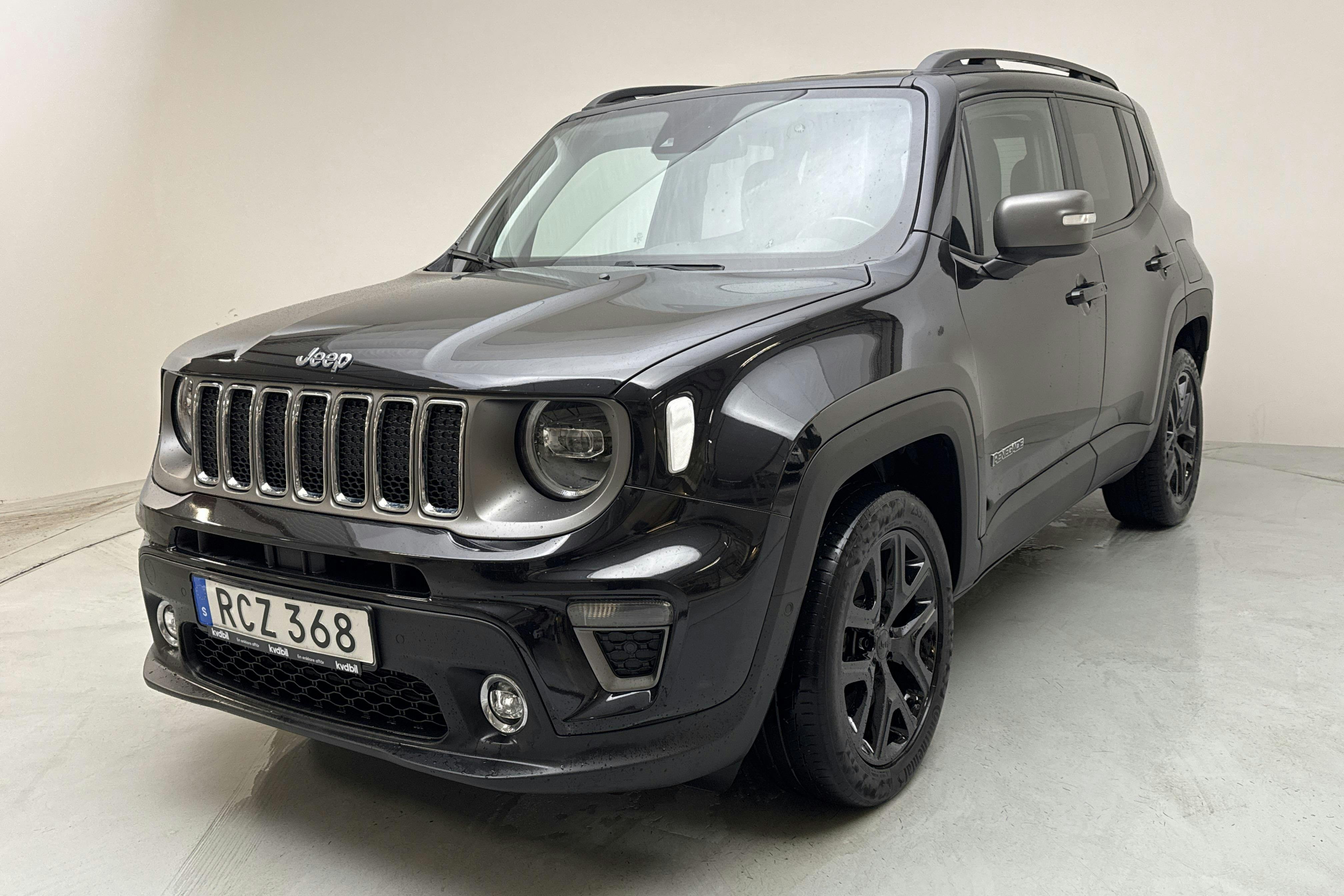 Jeep Renegade 1.3 PHEV 4WD (190hk) - 9 028 mil - Automat - svart - 2020